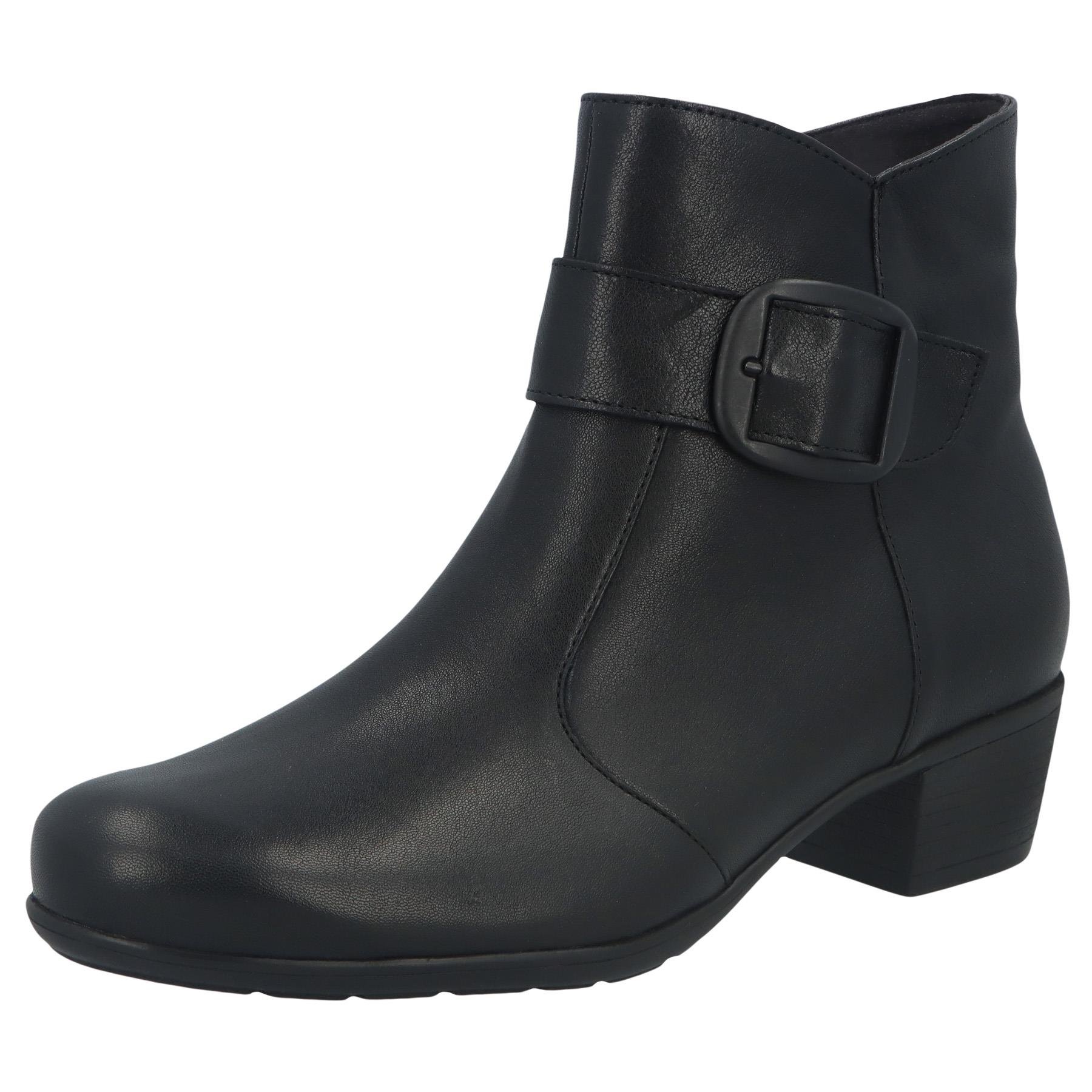 schwarze stiefel 3-4 ansicht