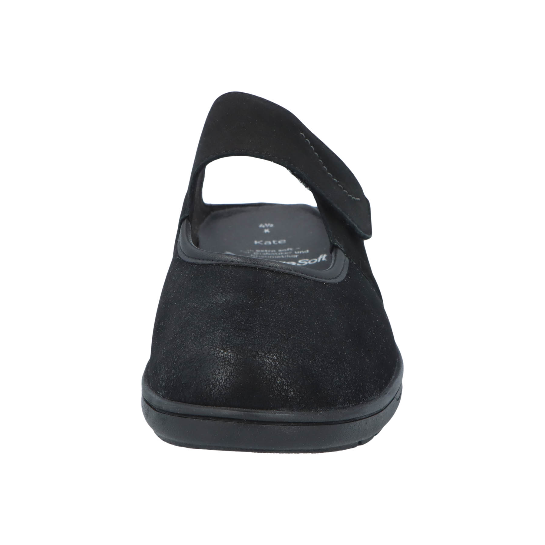solidus-kate-balena-flex/nubuk-schwarz-vorderansicht