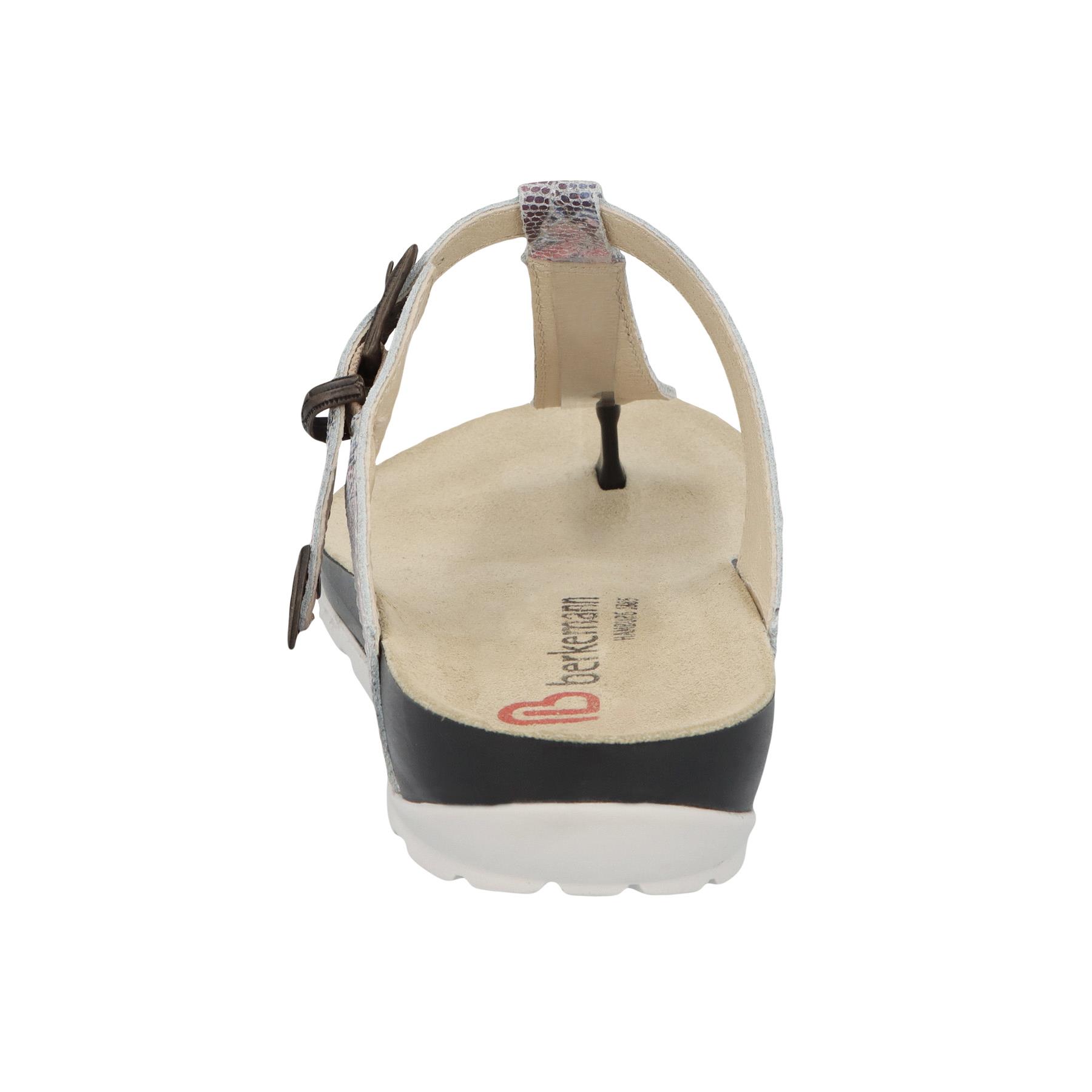 mehrfarbige pantolette hinteransicht