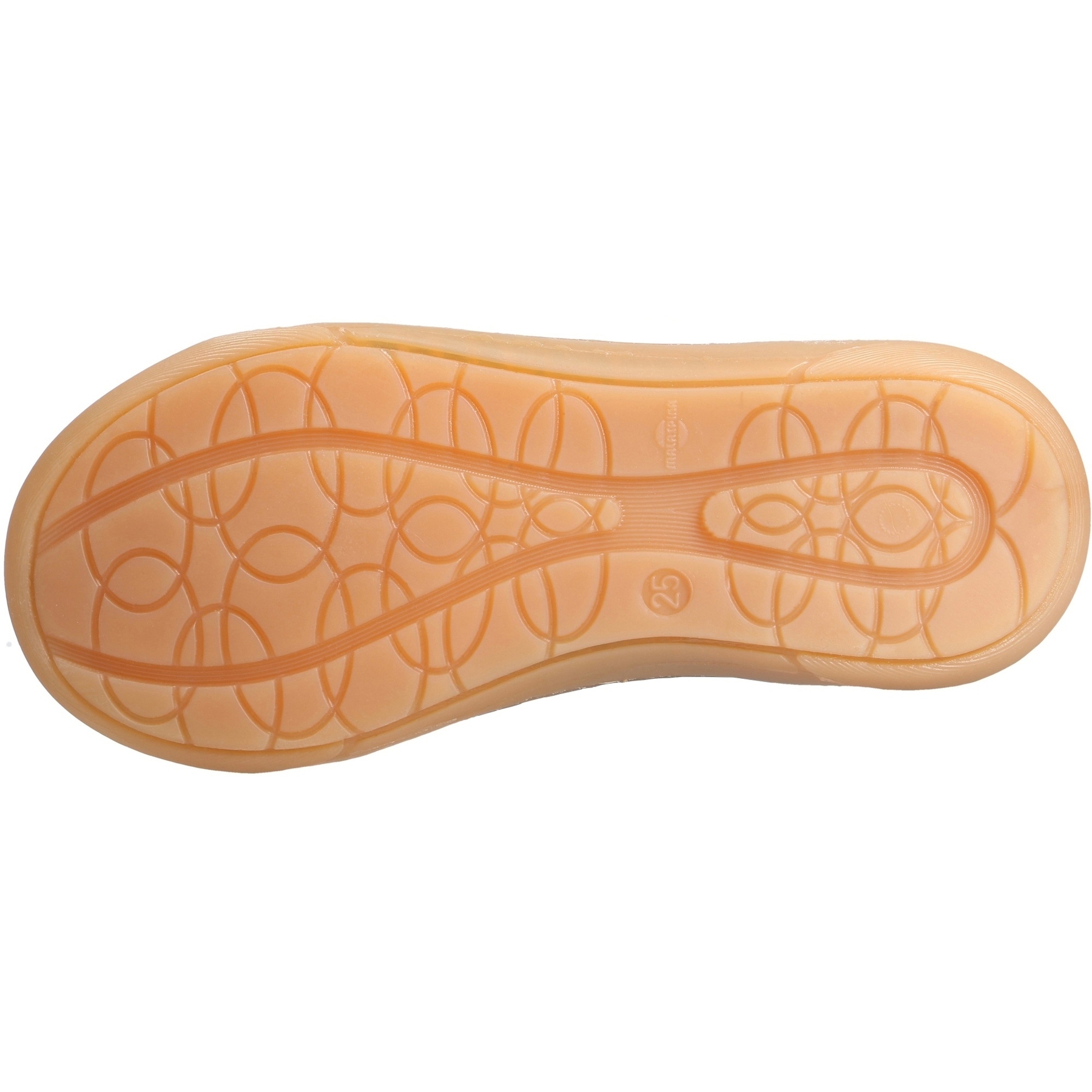 braune halbschuh sohlenansicht