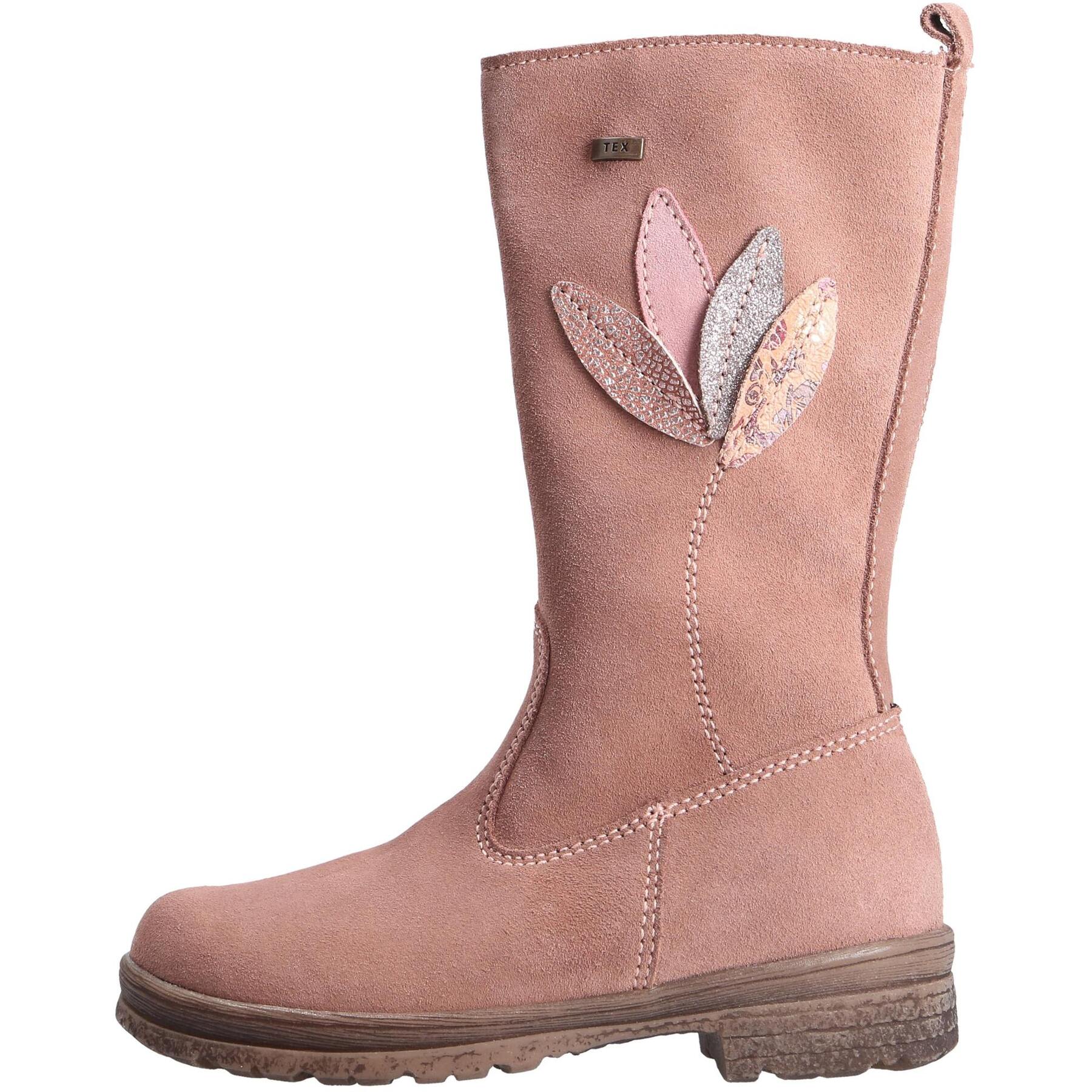 rote stiefel seitenansicht links