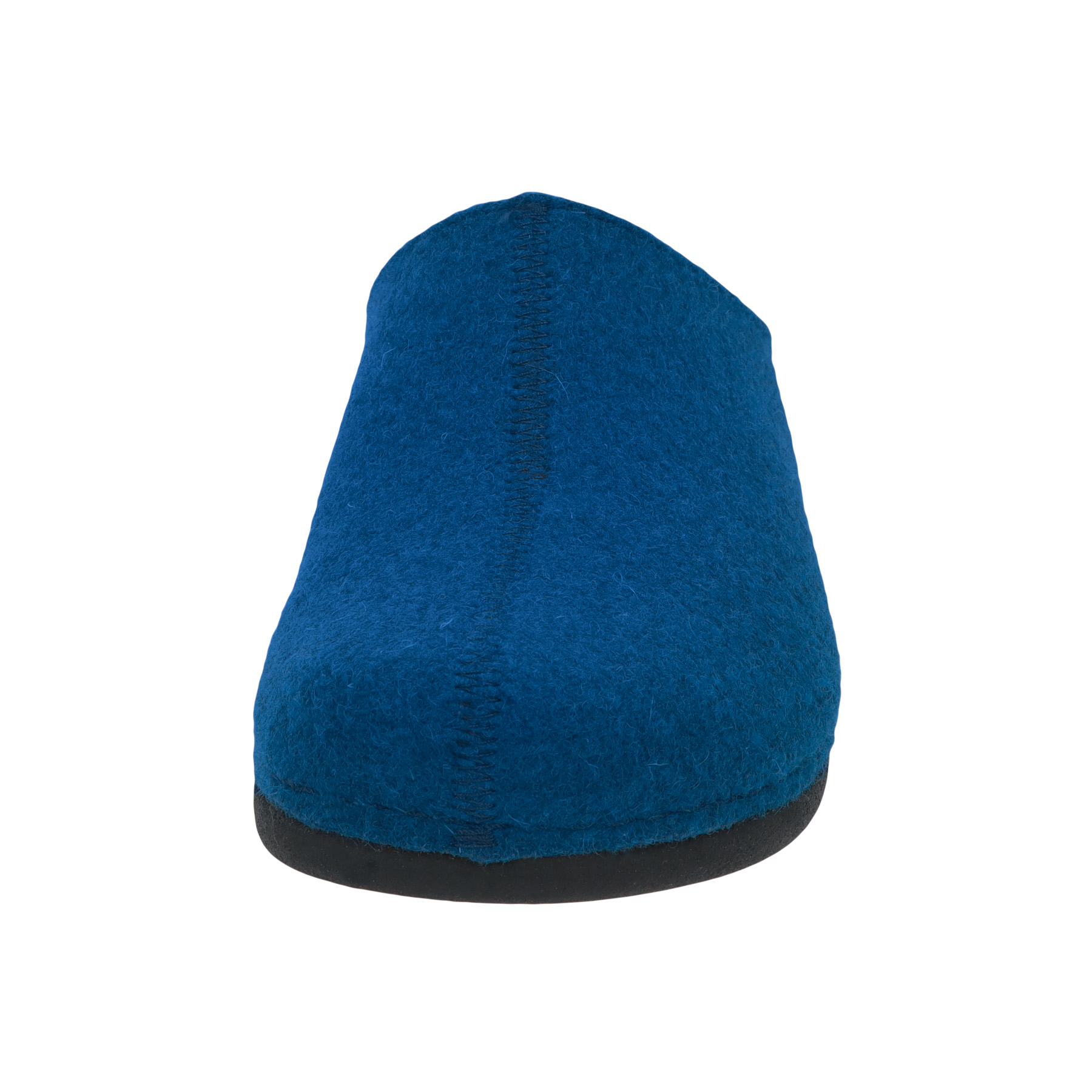 blaue hausschuhe vorderansicht