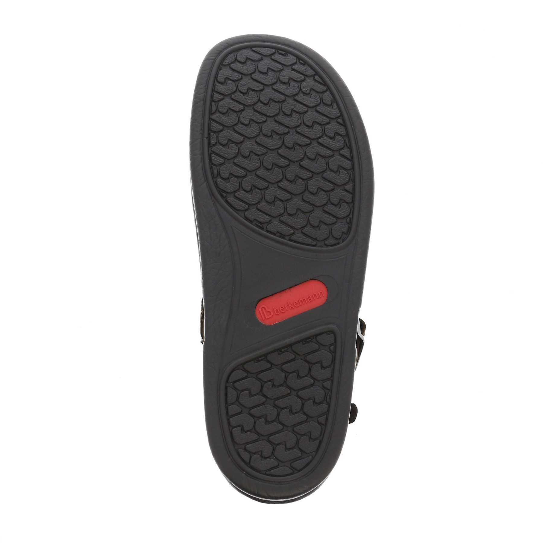 graue sandale sohlenansicht