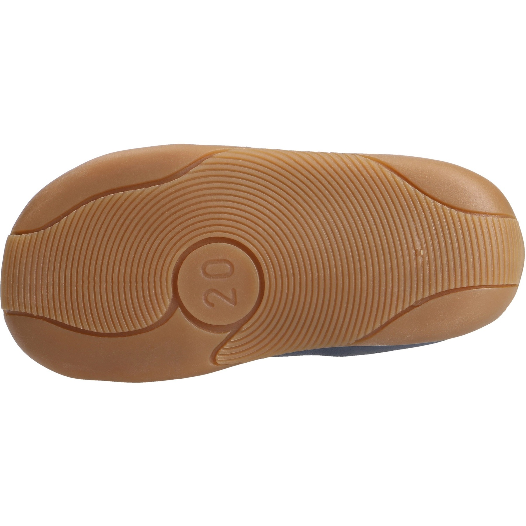 blaue lauflernschuhe sohlenansicht