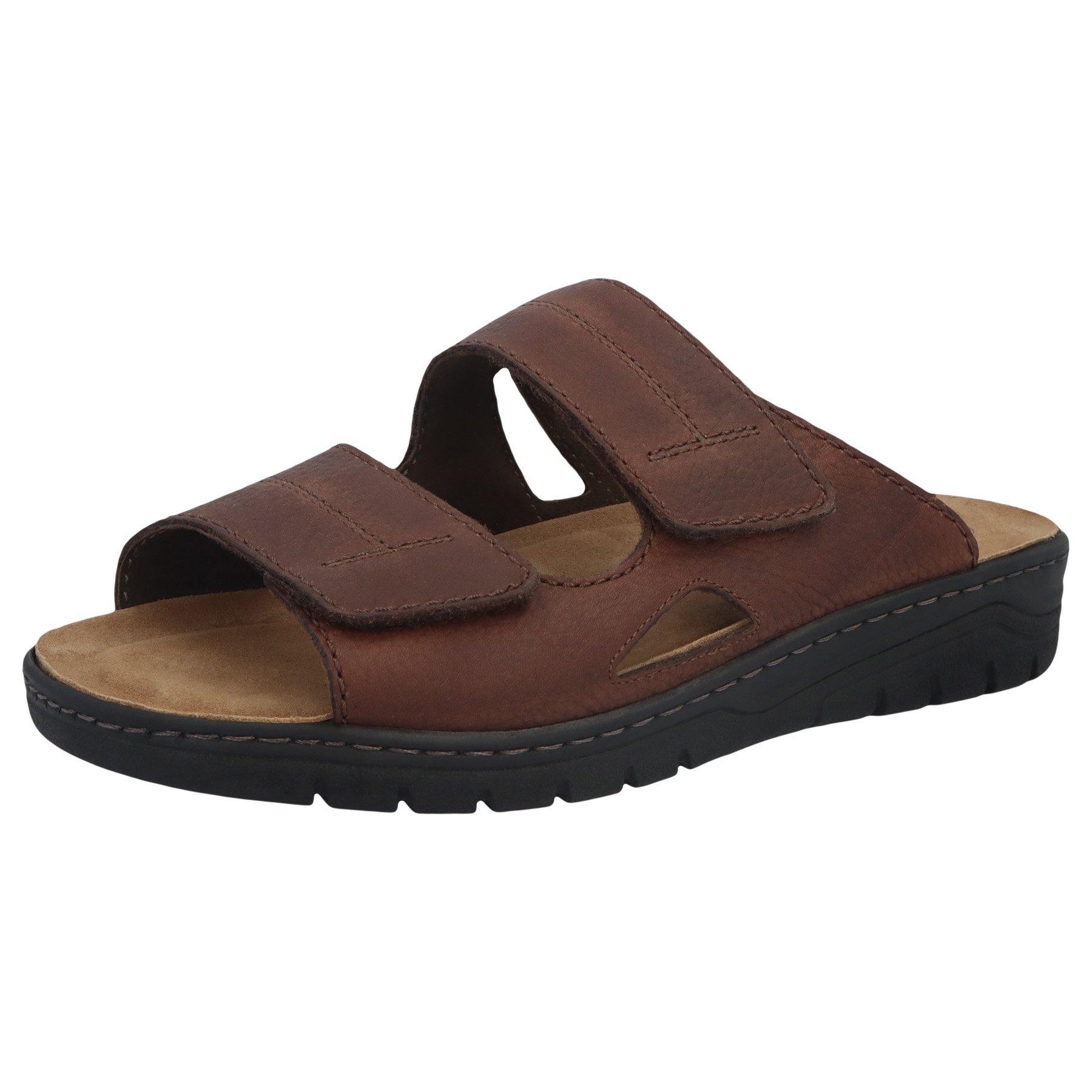 braune pantolette 3-4 ansicht