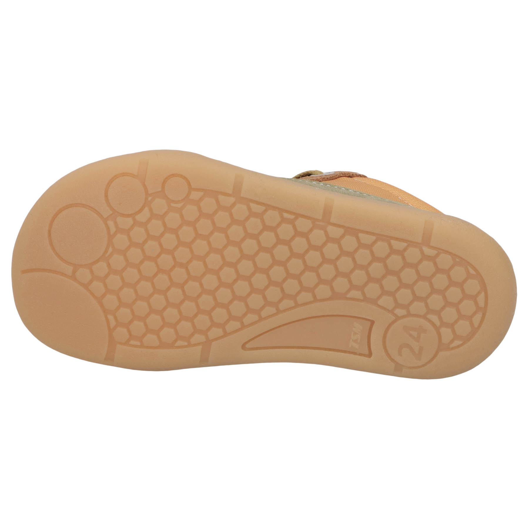 braune lauflernschuhe sohlenansicht