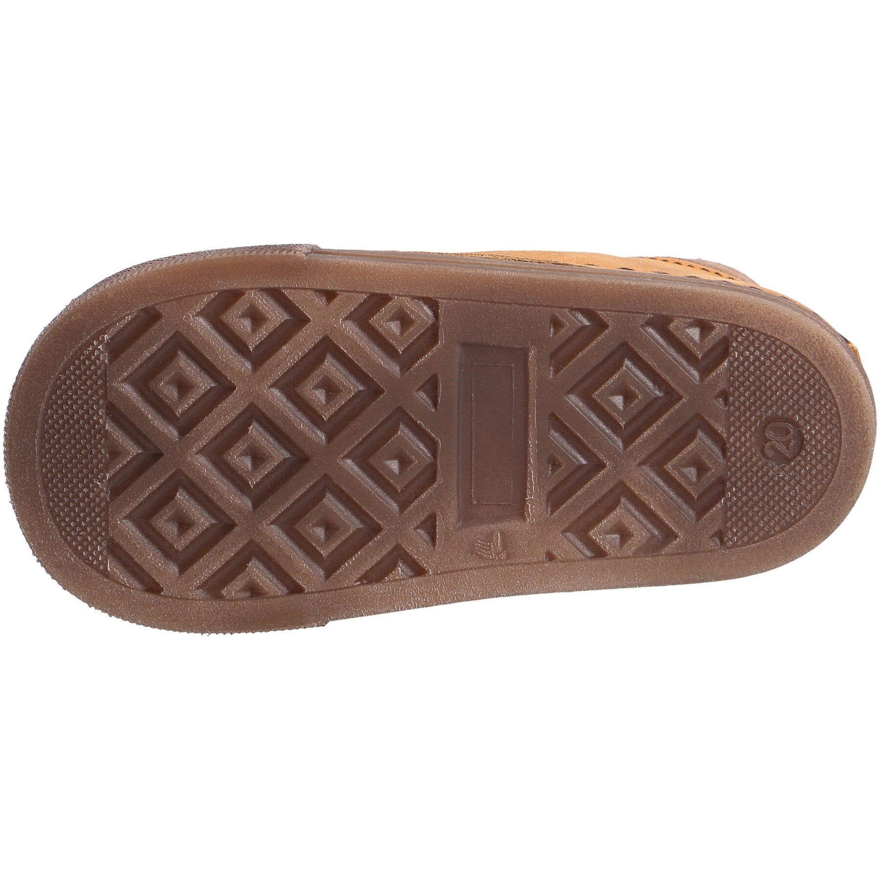 braune lauflernschuhe sohlenansicht