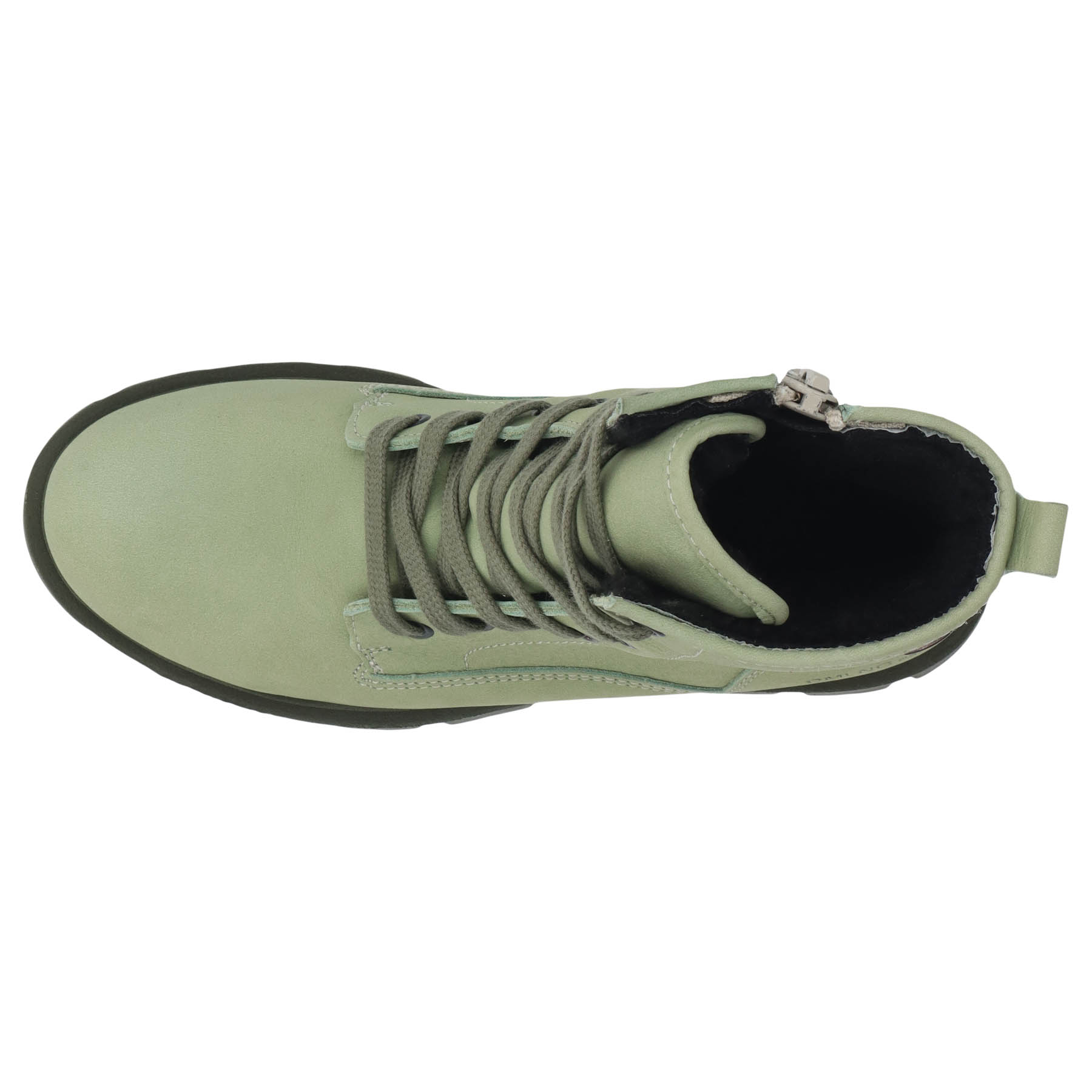 graue stiefeletten draufsicht