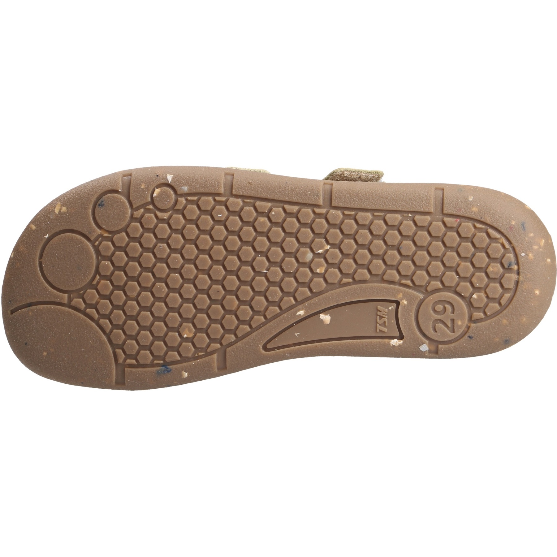 grüne lauflernschuhe sohlenansicht