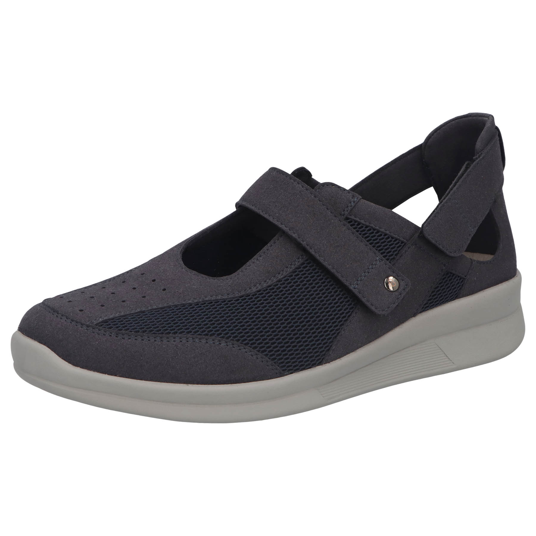 graue halbschuh 3-4 ansicht