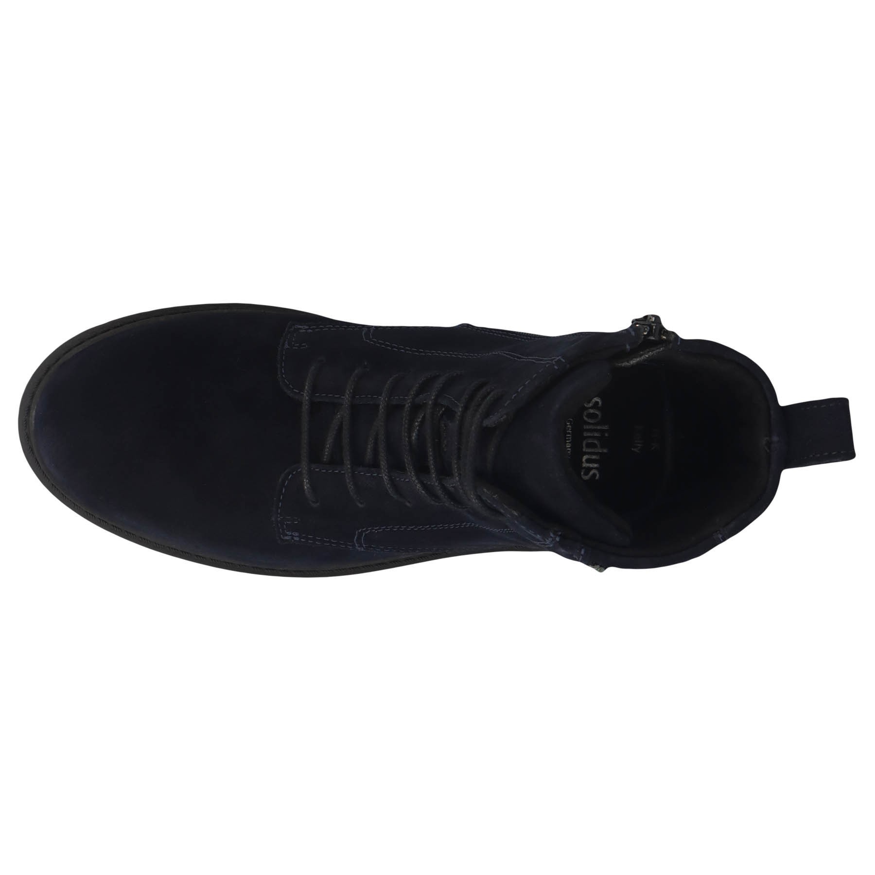 blaue stiefel draufsicht