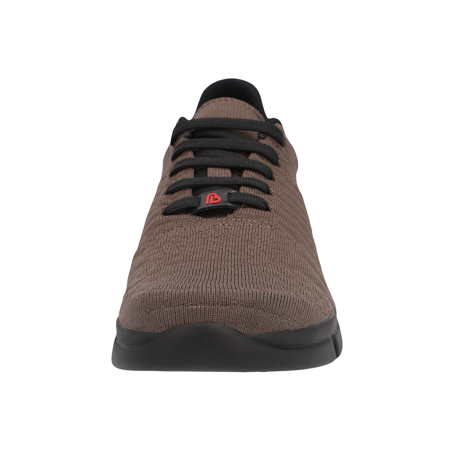 braune sneaker vorderansicht