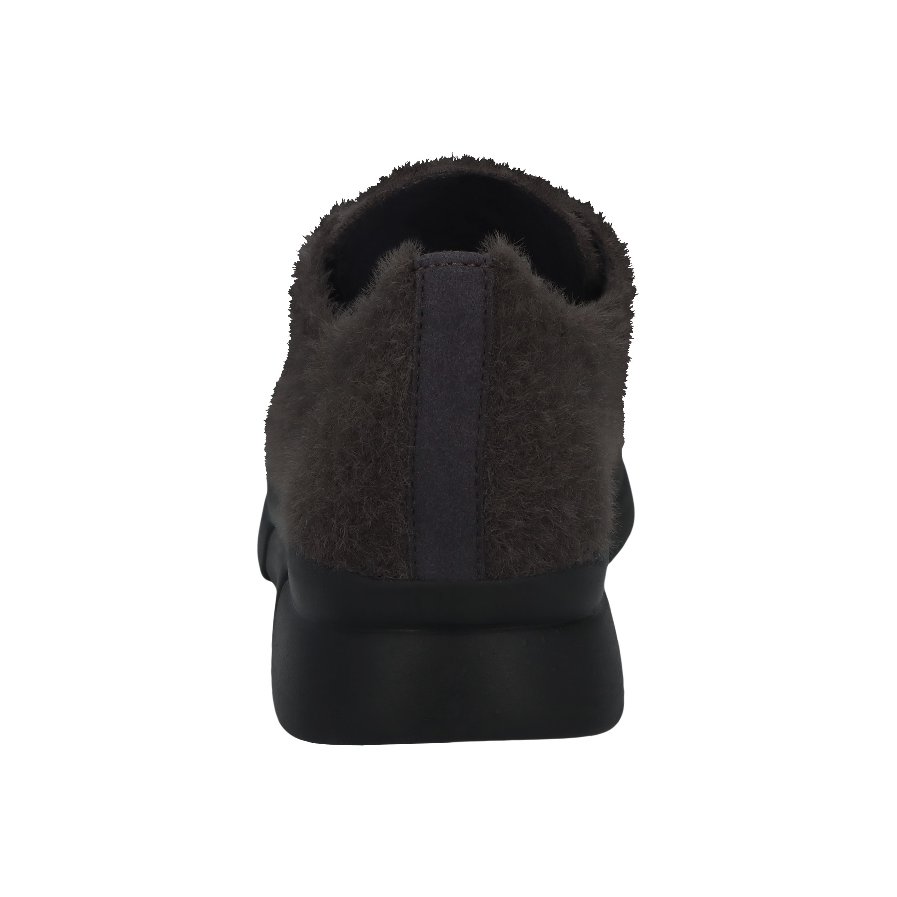 braune sneaker hinteransicht