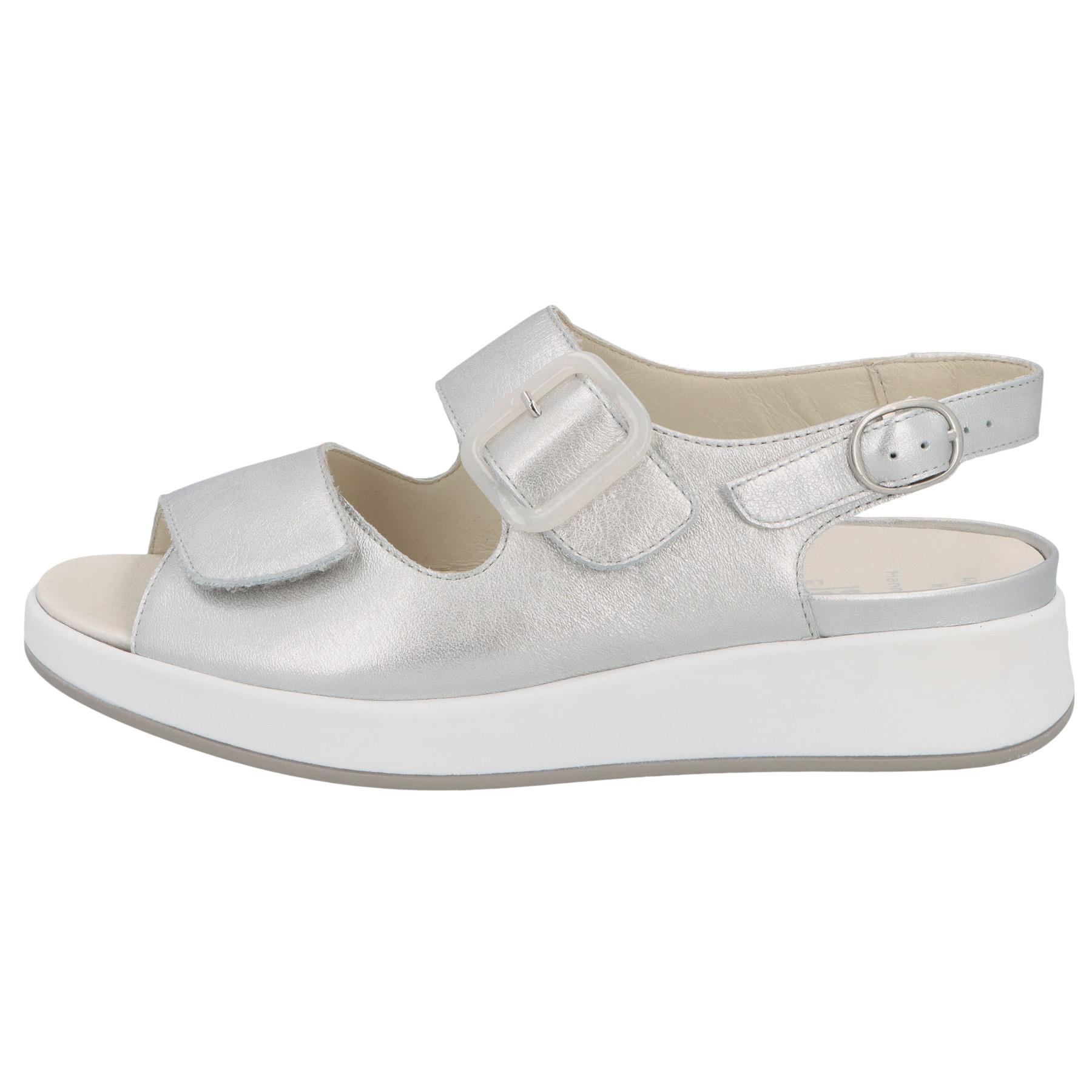 graue sandale seitenansicht links