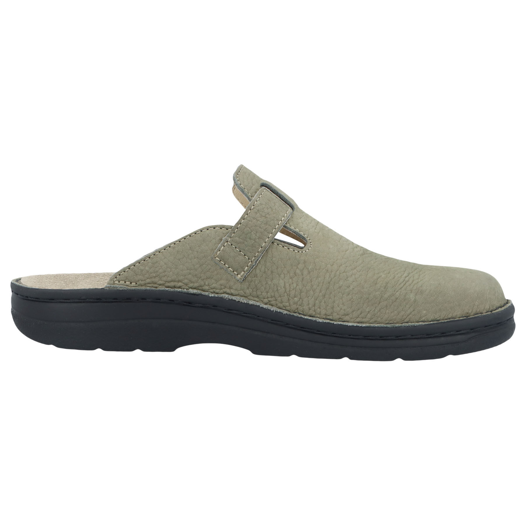 grüne clogs seitenansicht rechts