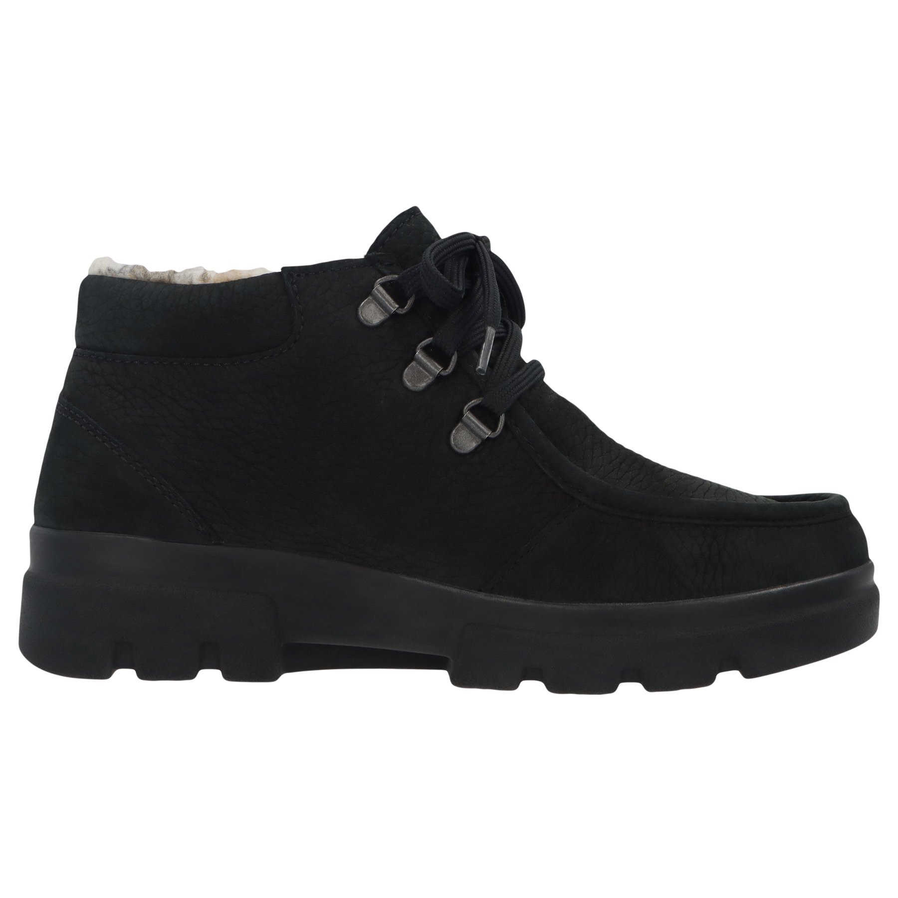 schwarze stiefeletten seitenansicht rechts