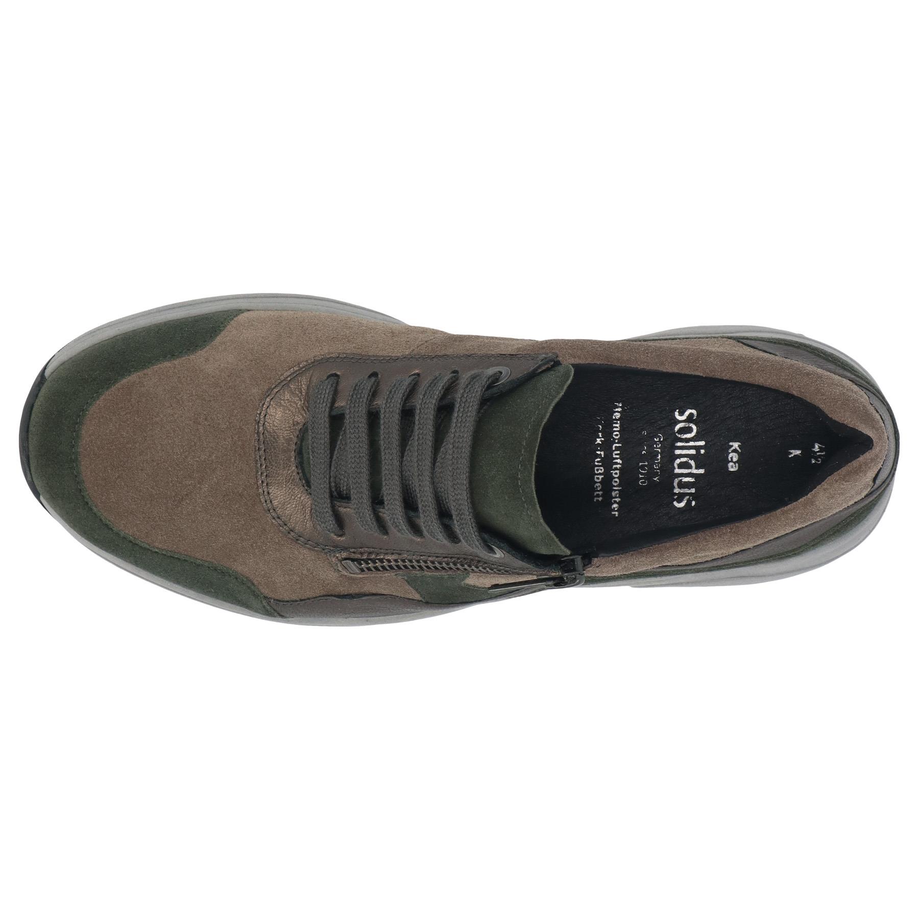 grüne halbschuh draufsicht