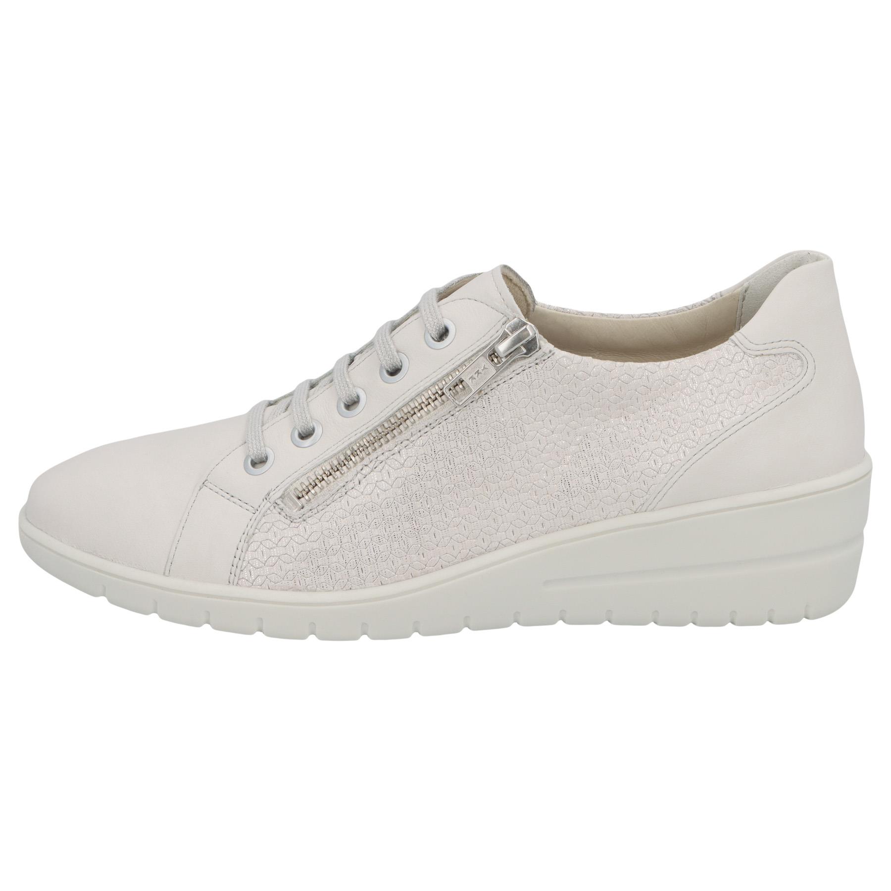 graue halbschuh seitenansicht links