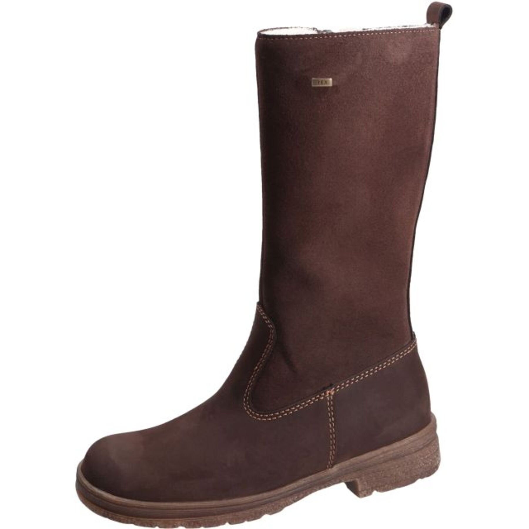 braune stiefel 3-4 ansicht