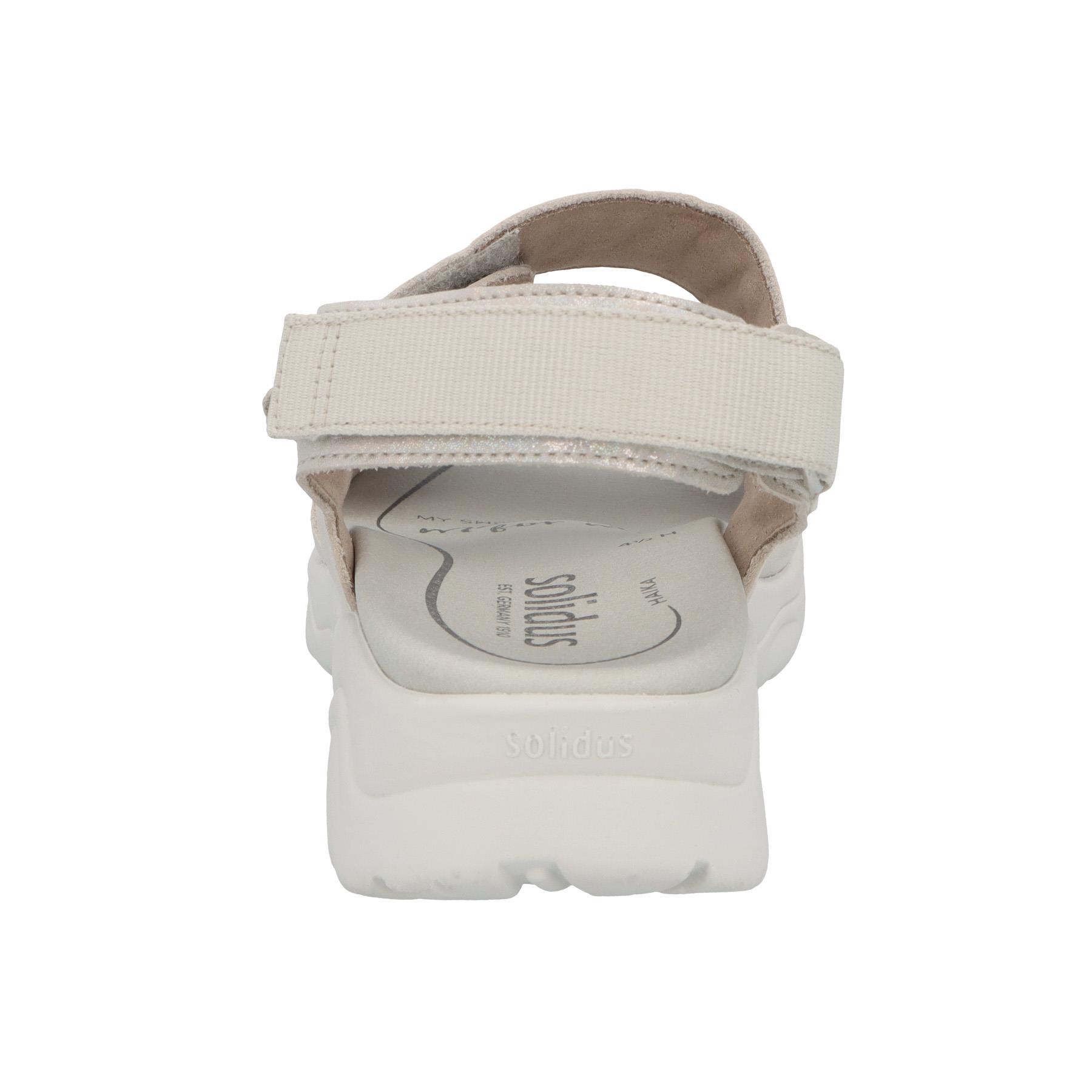 graue sandale hinteransicht