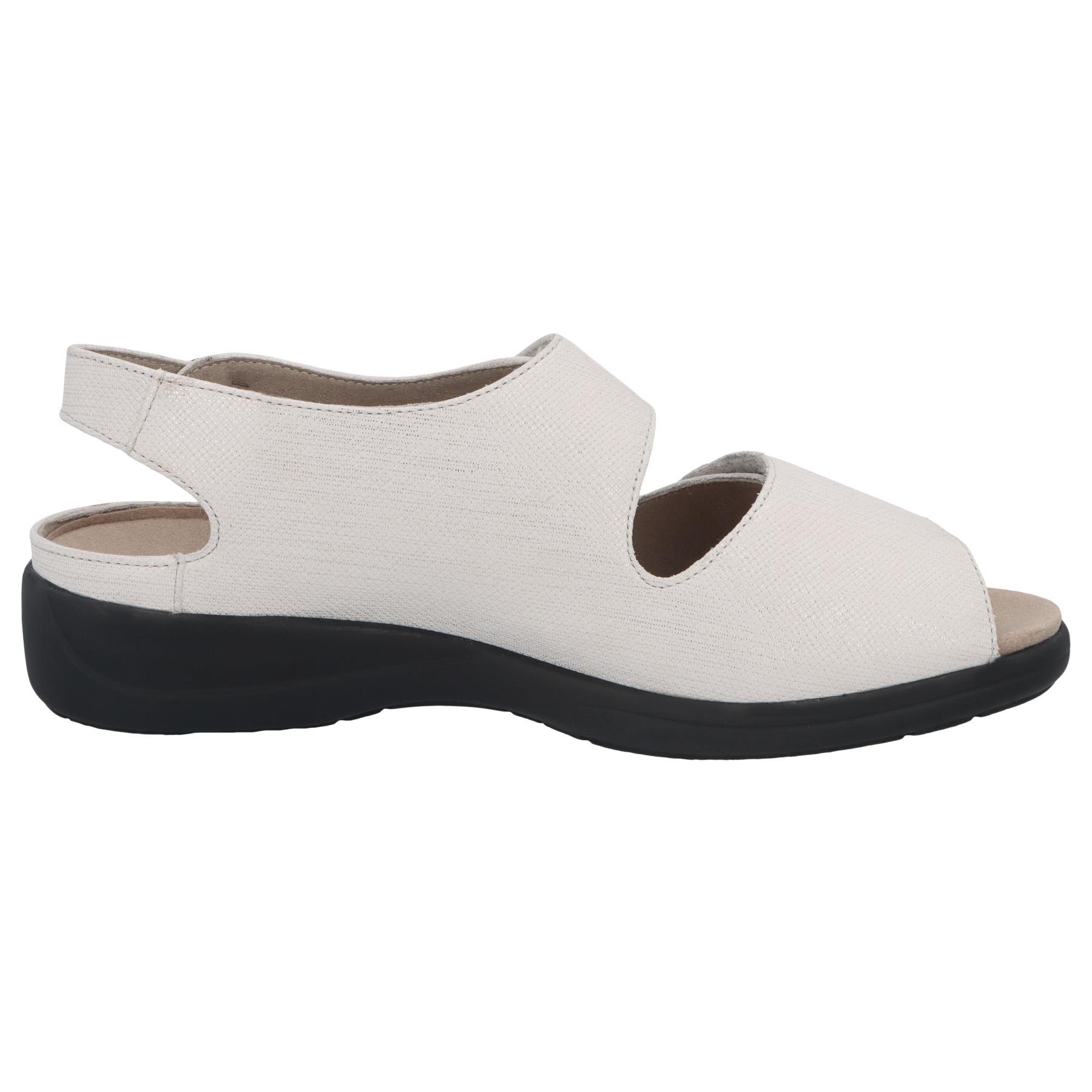 weiße sandale seitenansicht rechts