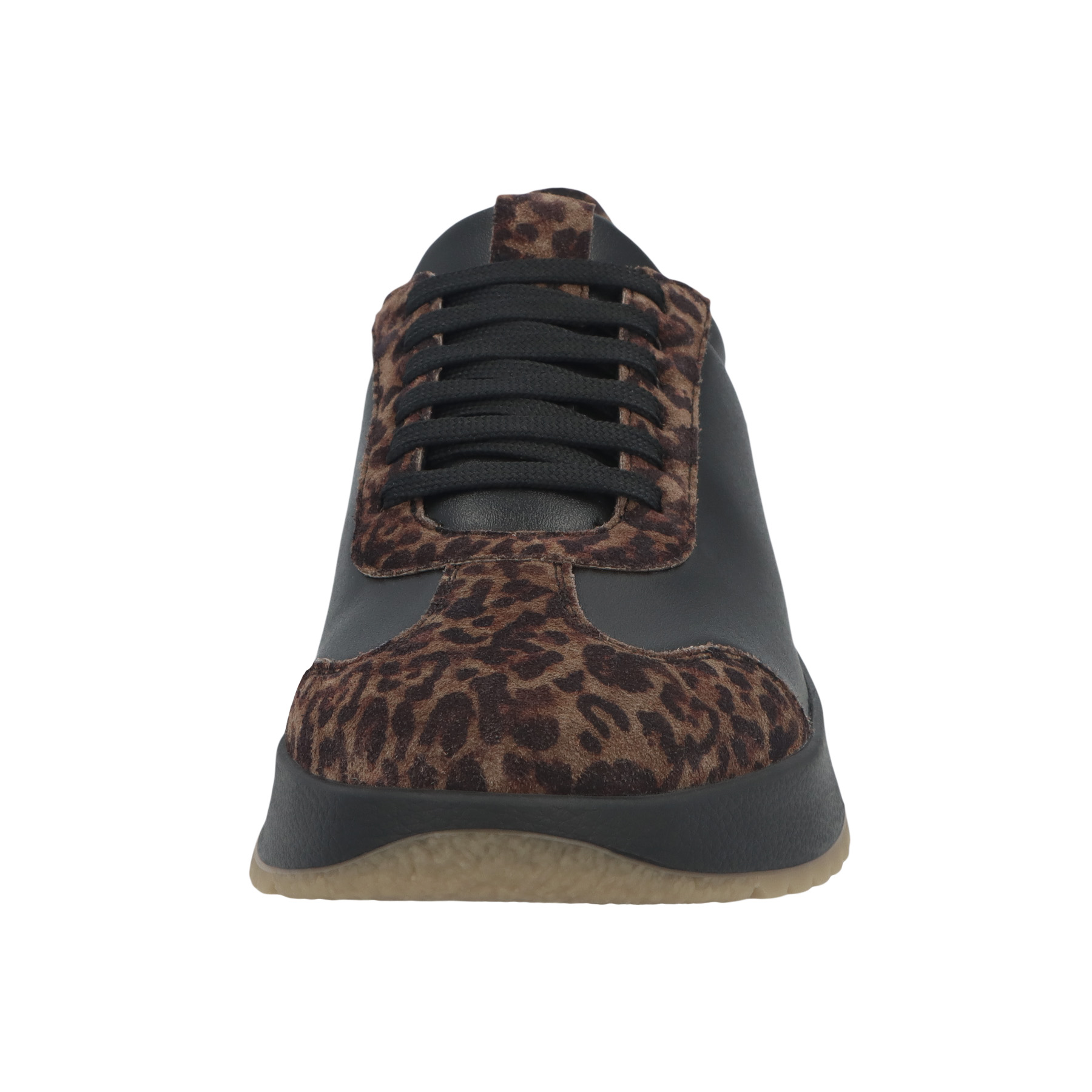 braune halbschuh vorderansicht