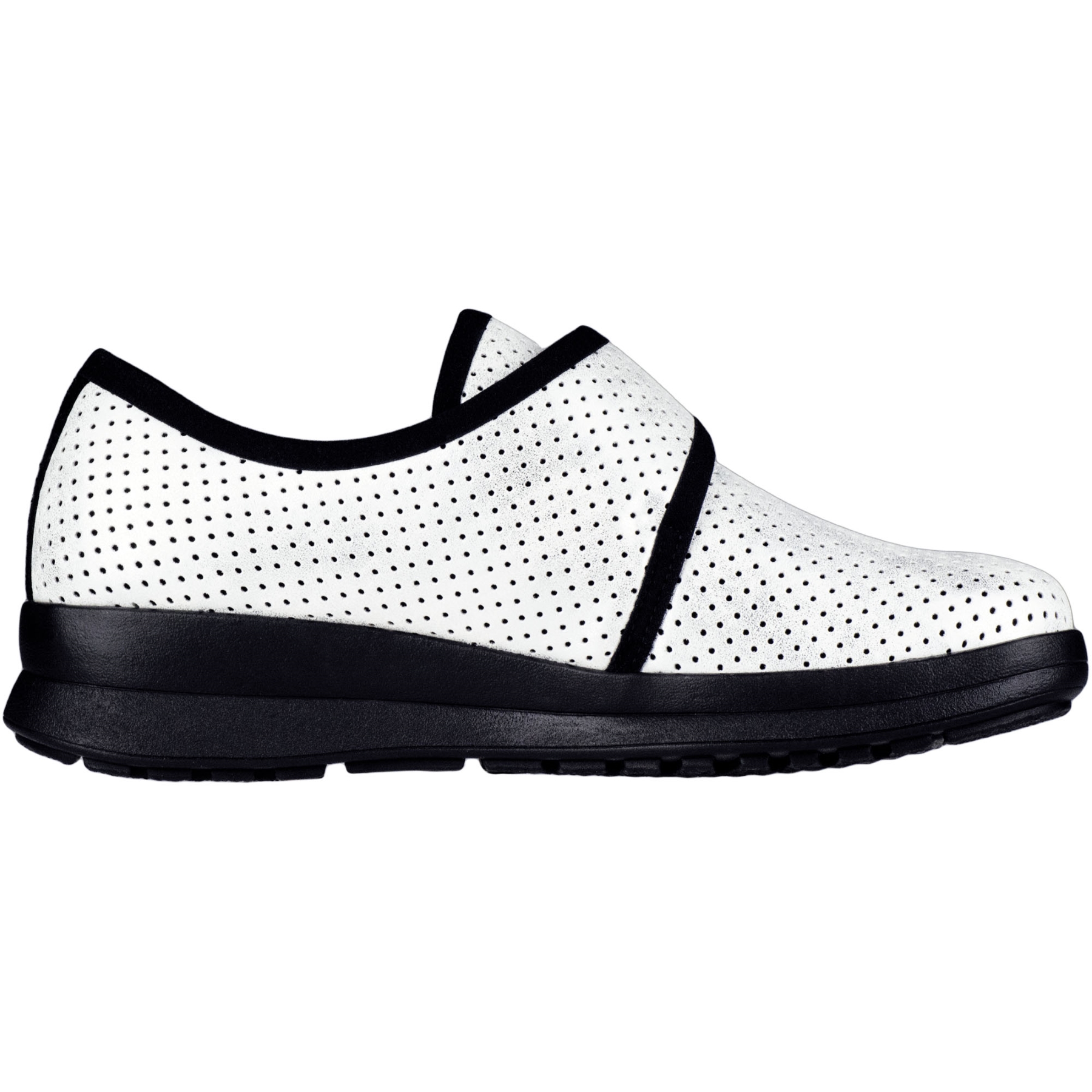 mehrfarbige halbschuh seitenansicht rechts