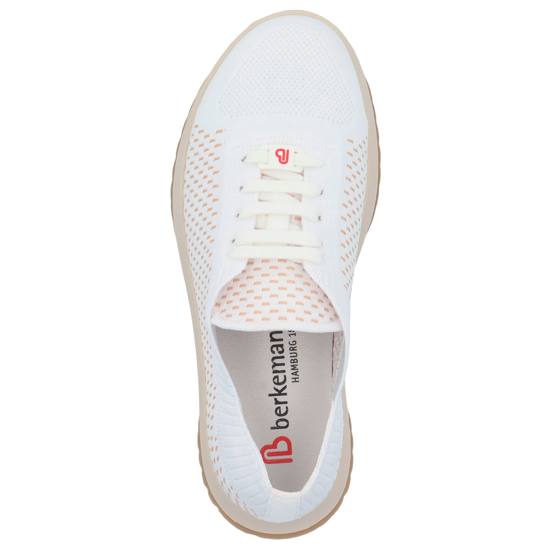 weiße sneaker draufsicht