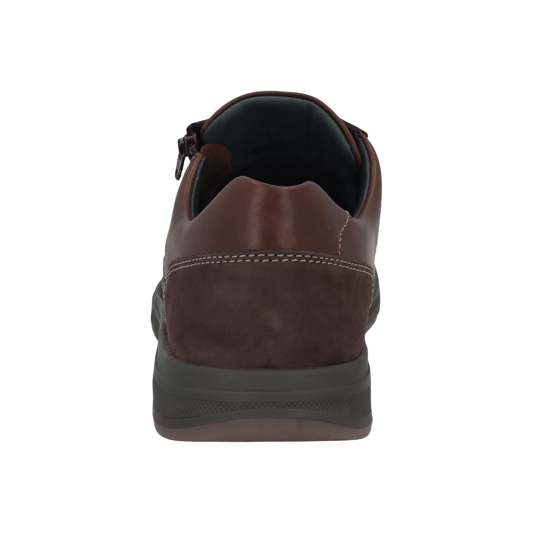 braune halbschuh hinteransicht