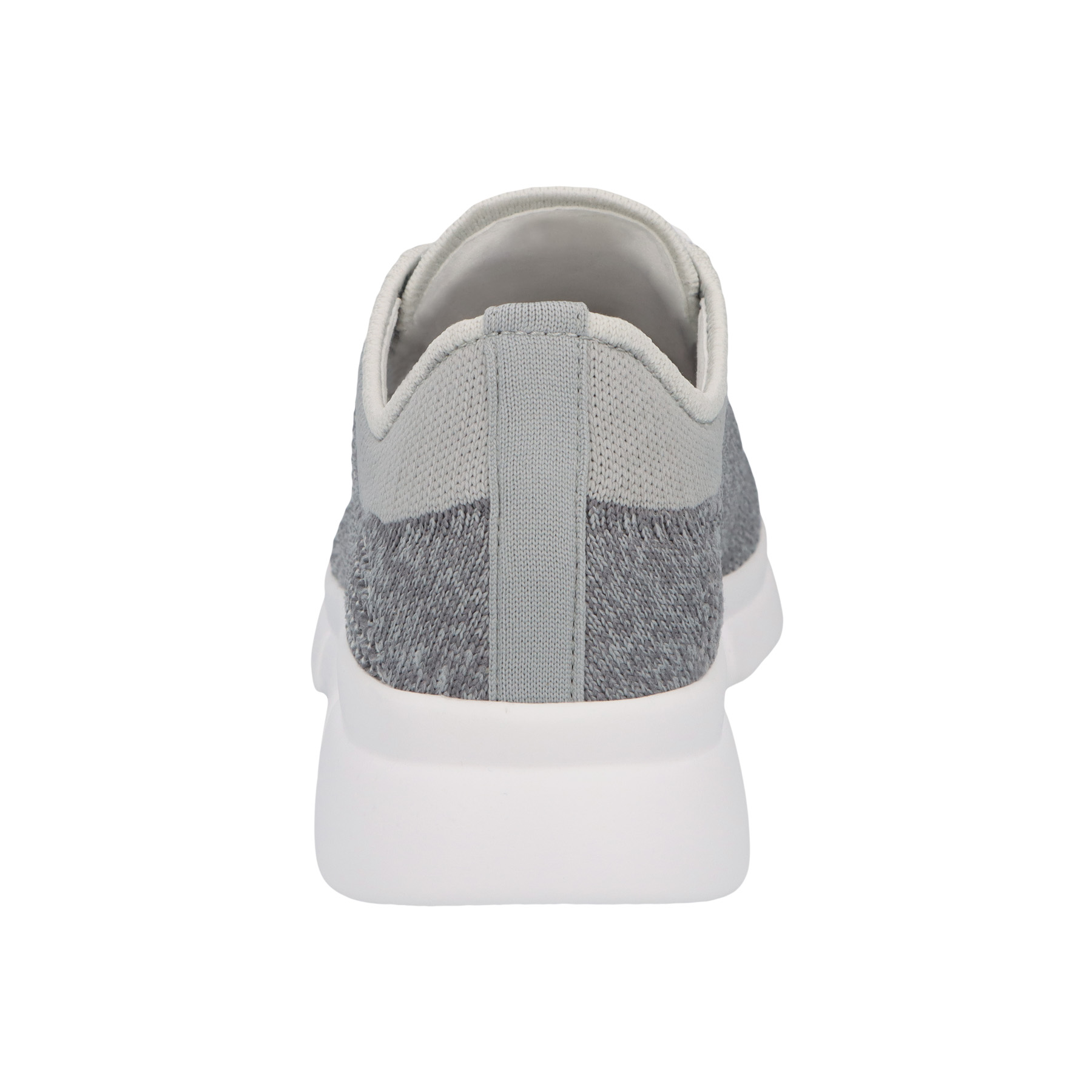 graue sneaker hinteransicht