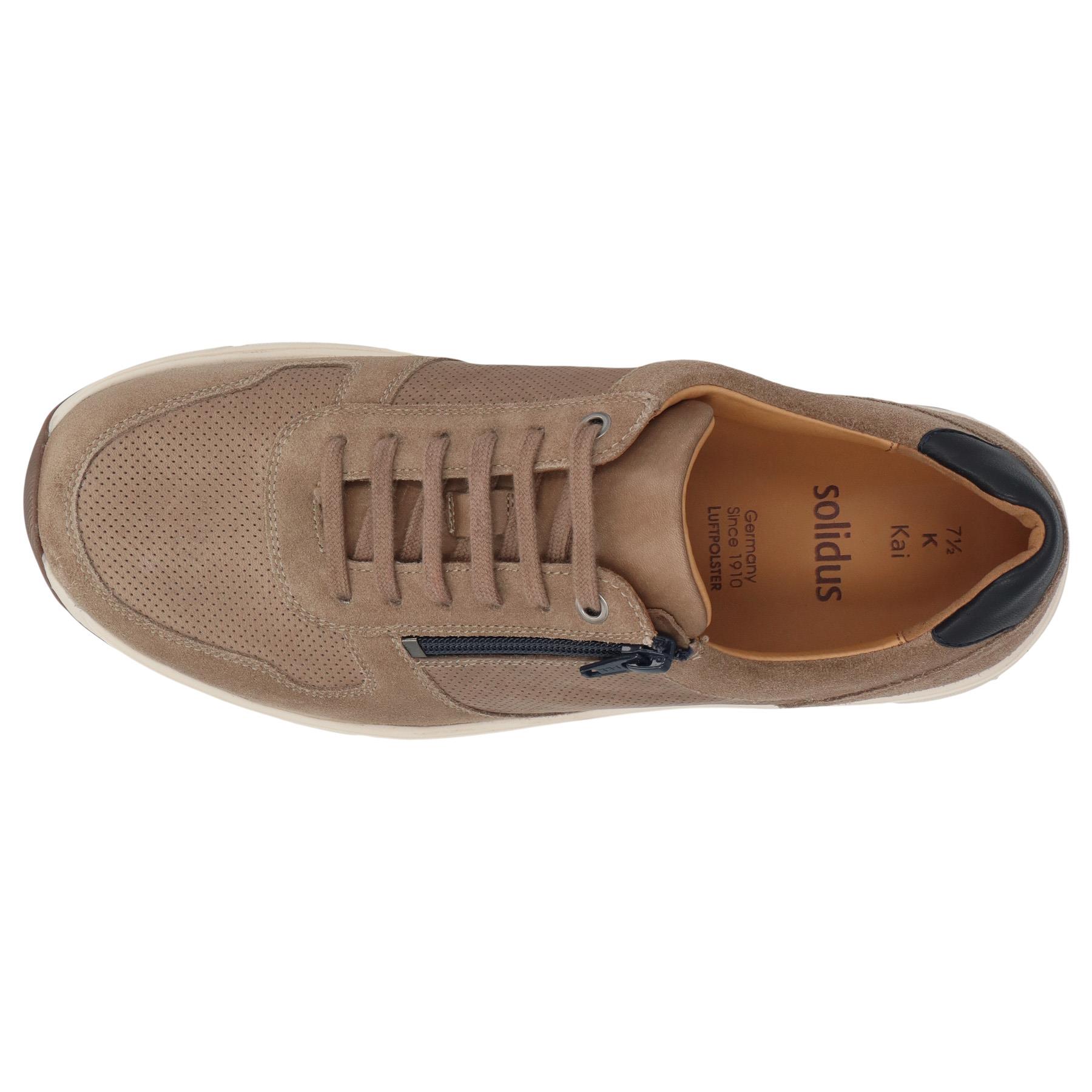 braune halbschuh draufsicht