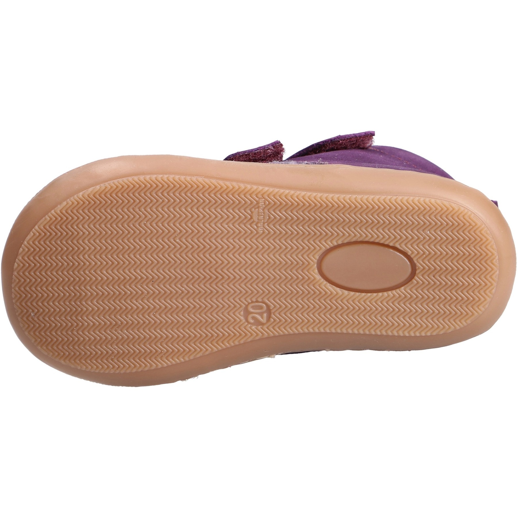 rote lauflernschuhe sohlenansicht