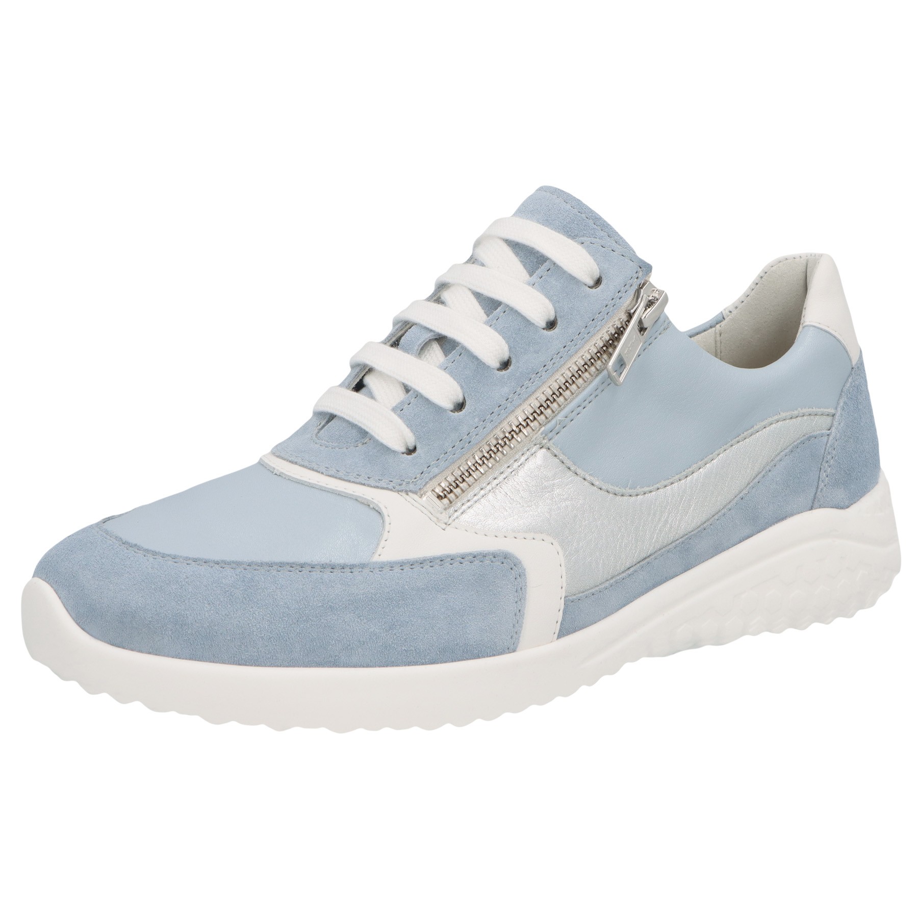 VELOUR/ZIRCONE STRETCH/VITELLO/CITY ponza/ponza/weiss/silver