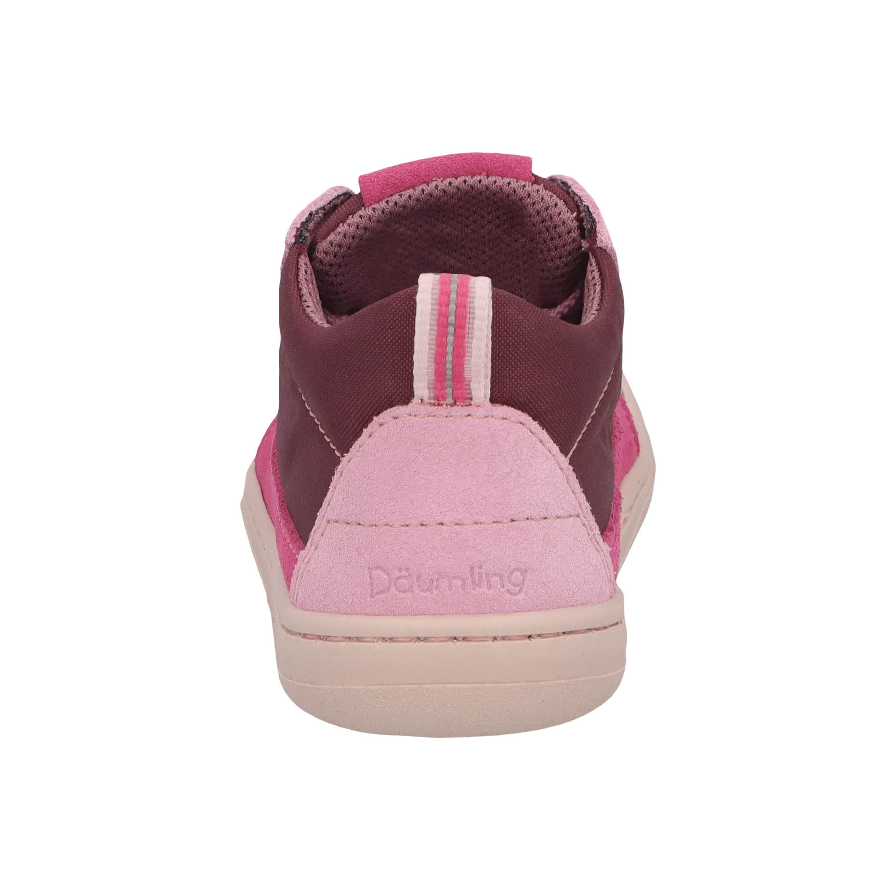 rote lauflernschuhe hinteransicht