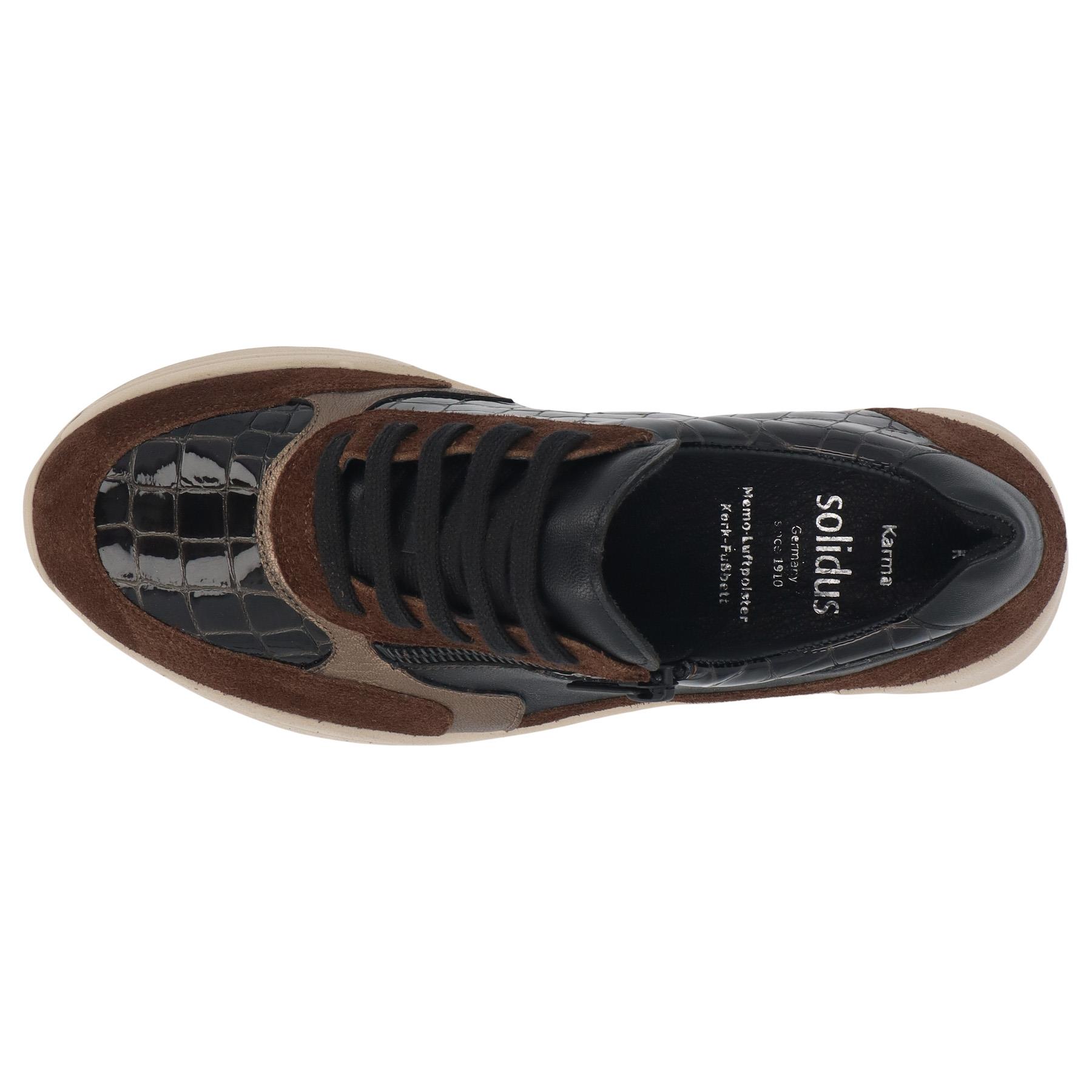 braune halbschuh draufsicht