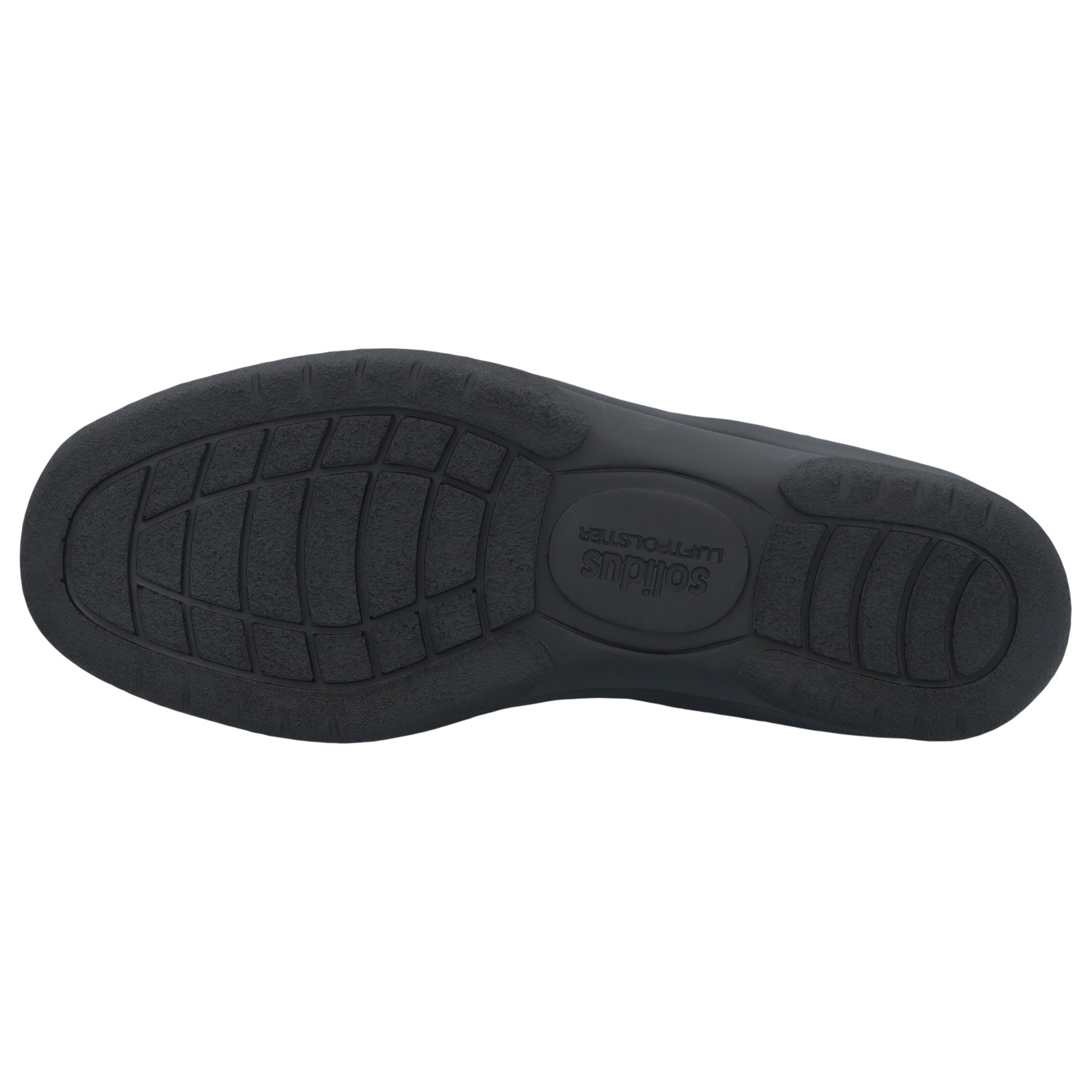 blaue slipper sohlenansicht