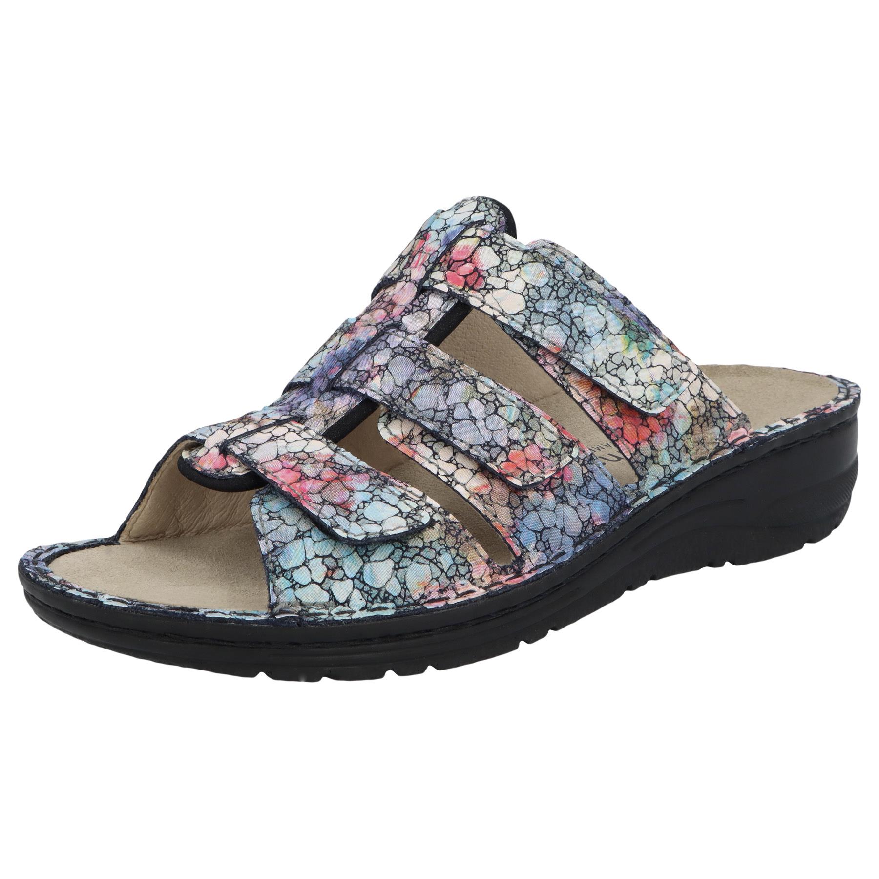 weiß/multicolor Leder/Print