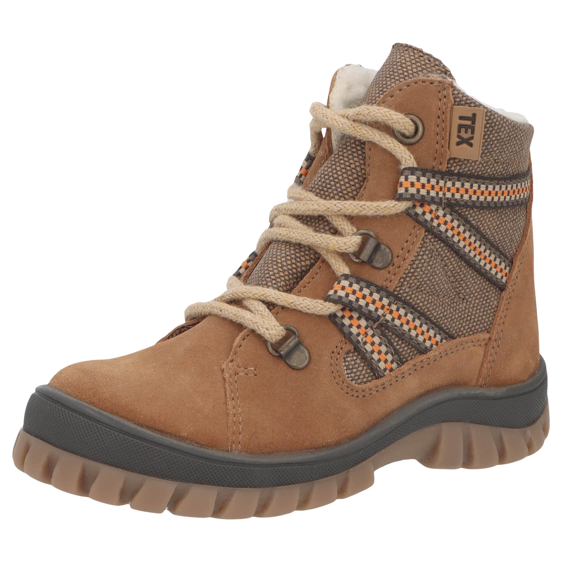 braune stiefeletten 3-4 ansicht