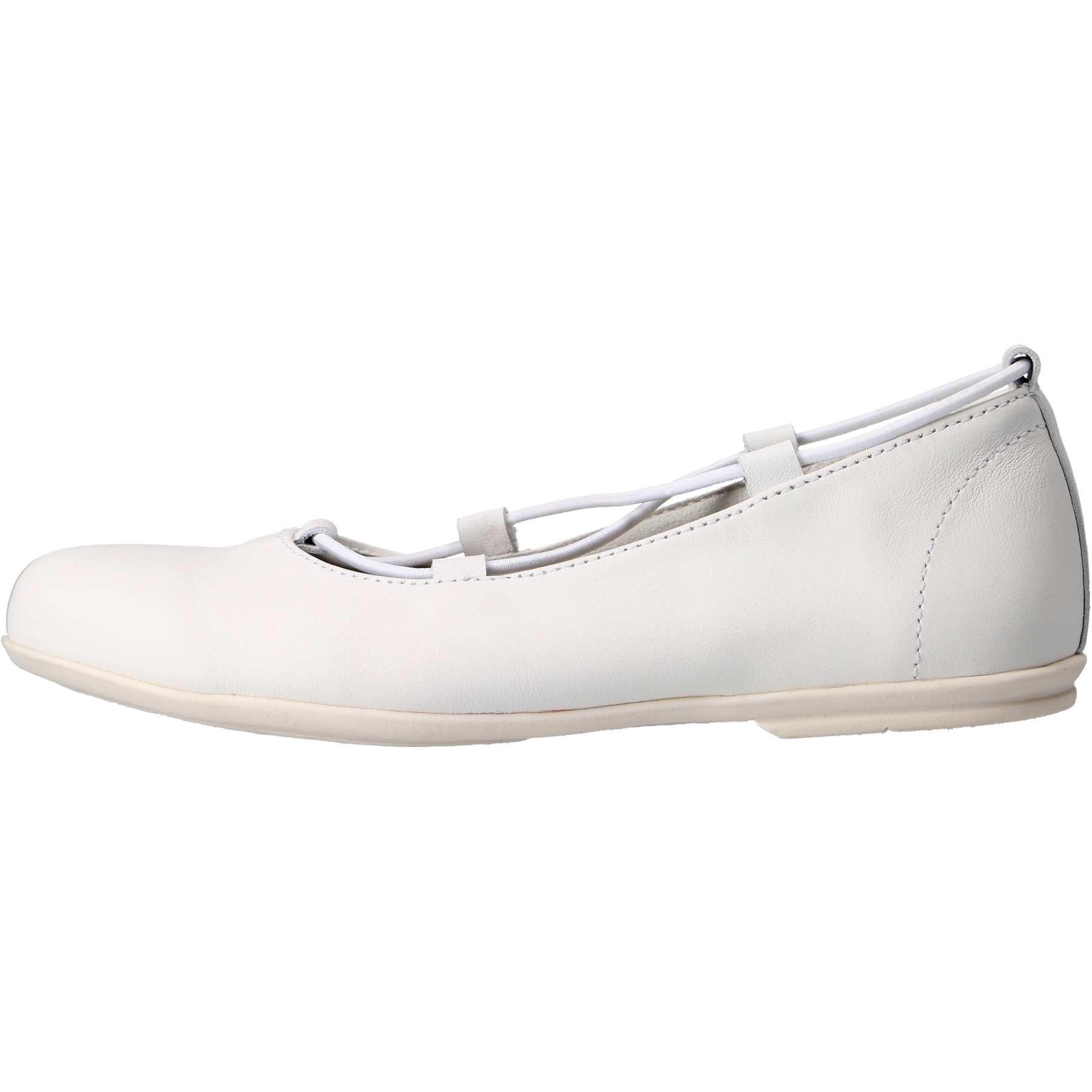 weiße ballerina seitenansicht links