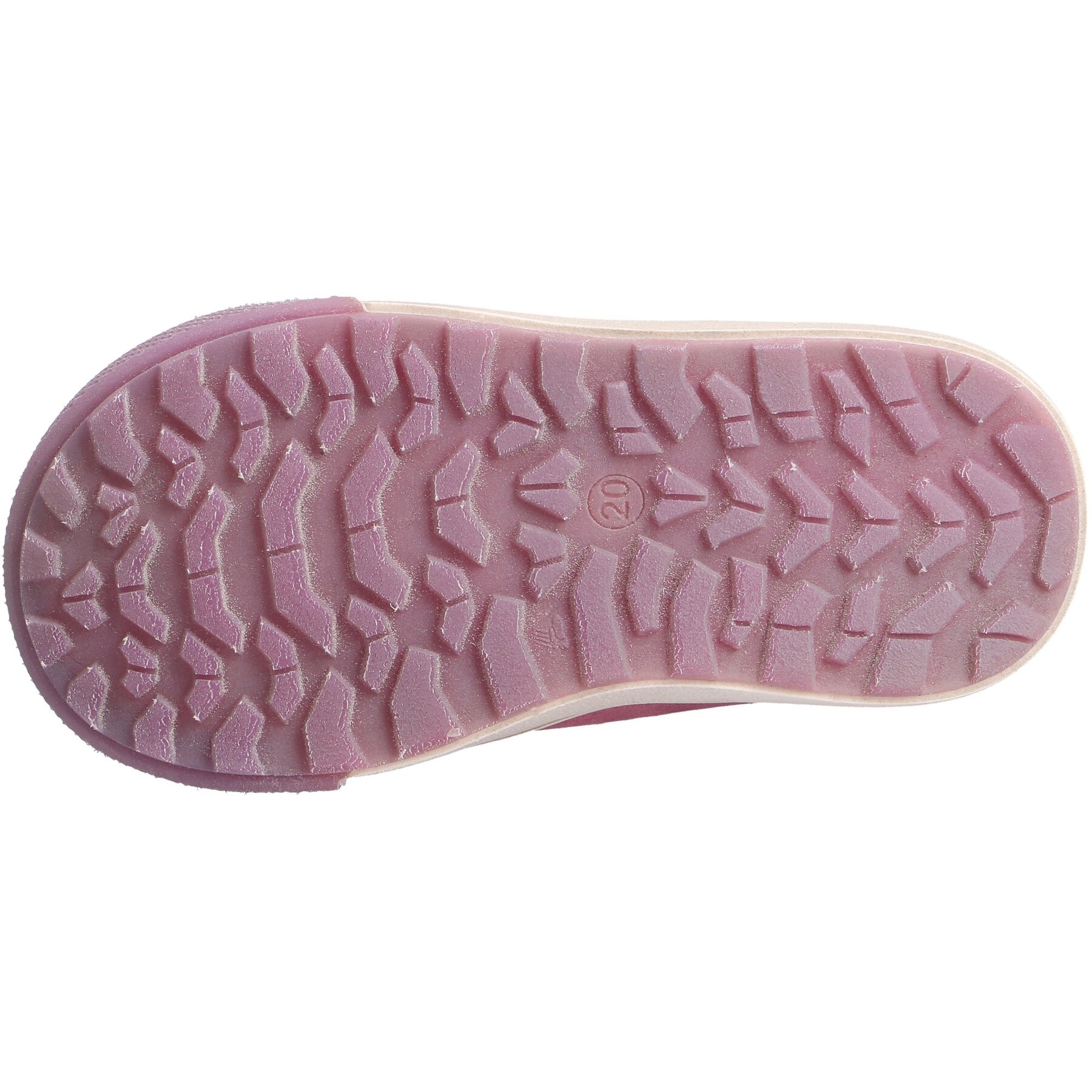 rote lauflernschuhe sohlenansicht