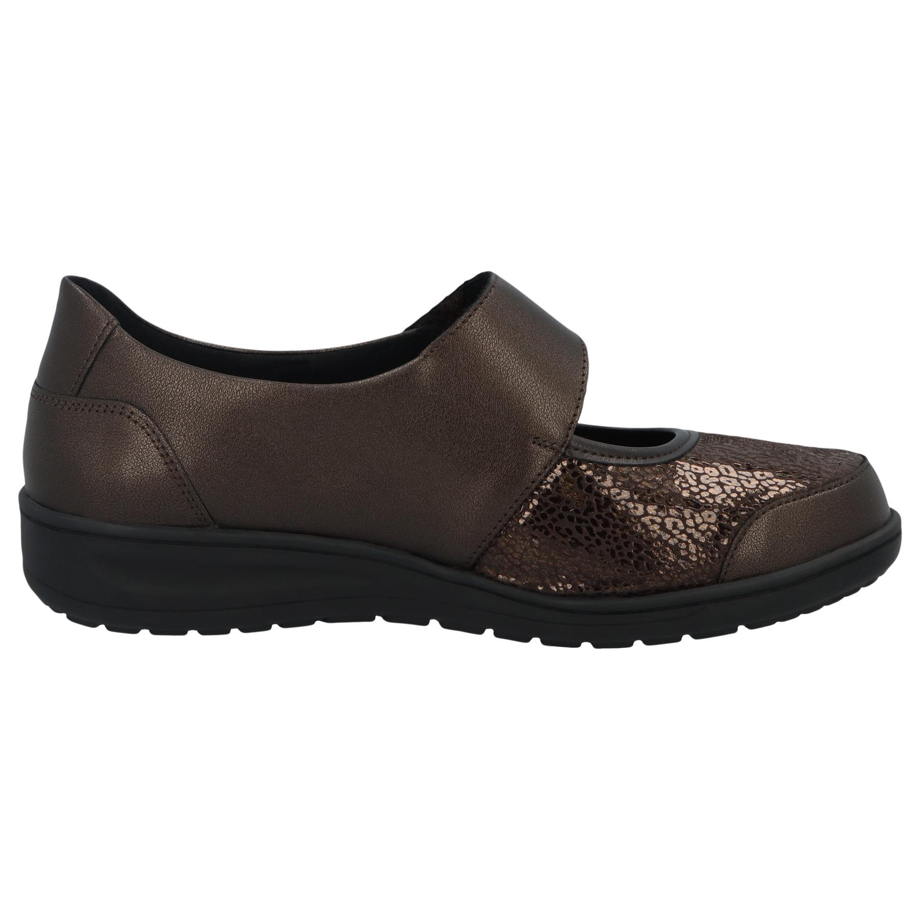 braune slipper seitenansicht rechts