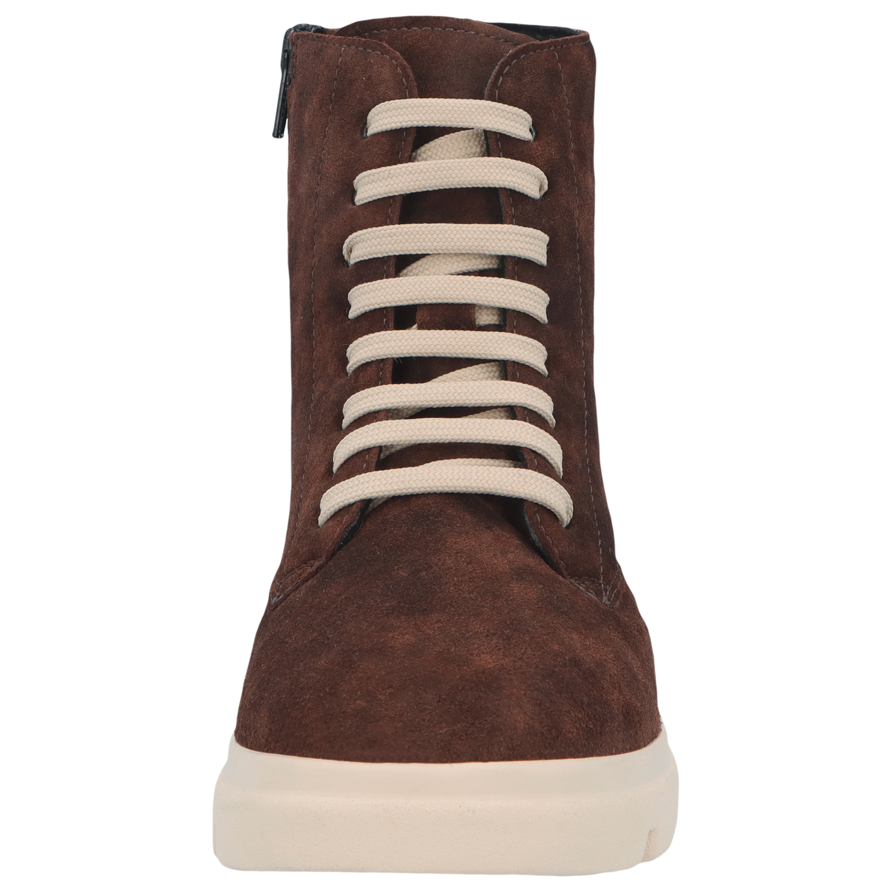 braune stiefeletten vorderansicht