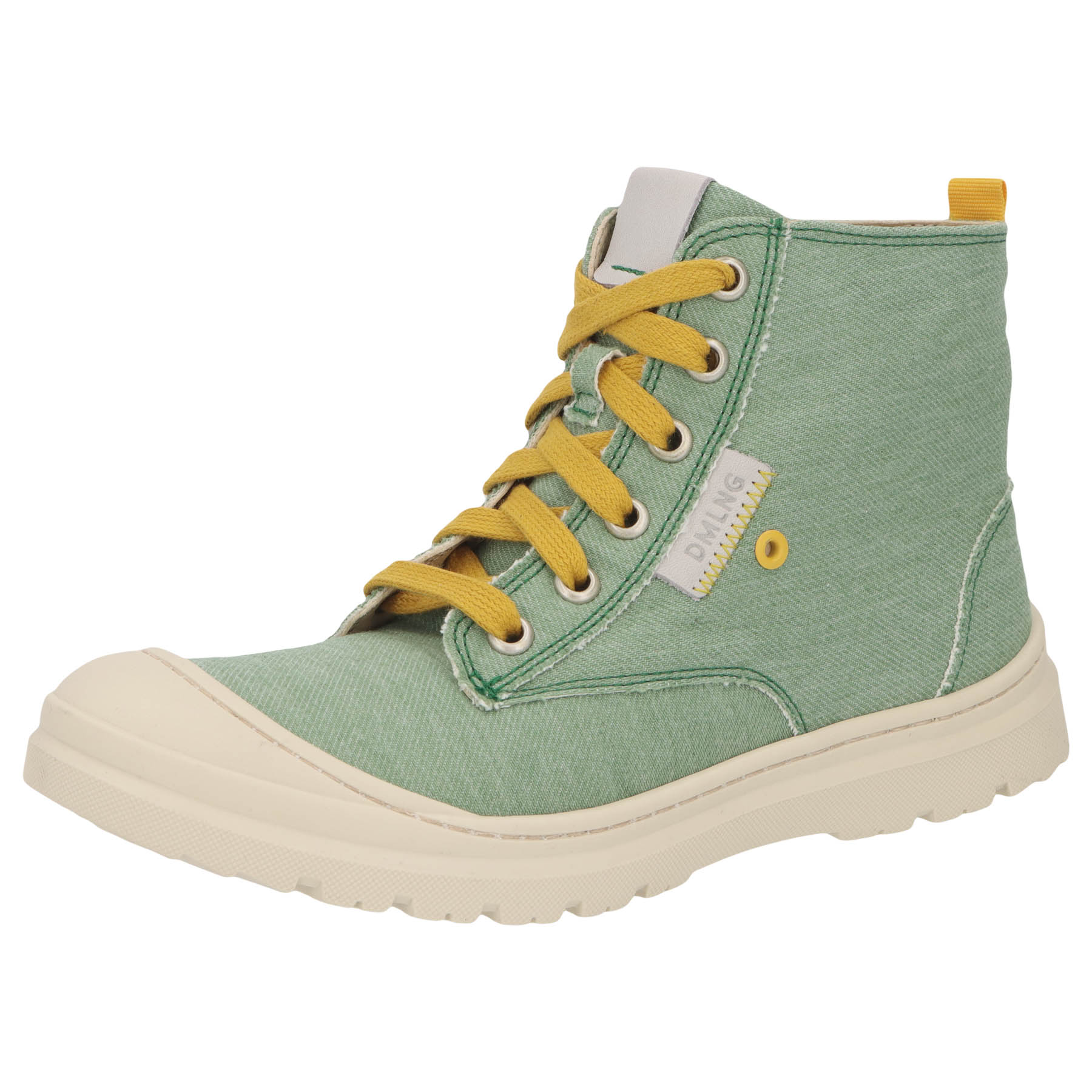 grüne stiefeletten 3-4 ansicht