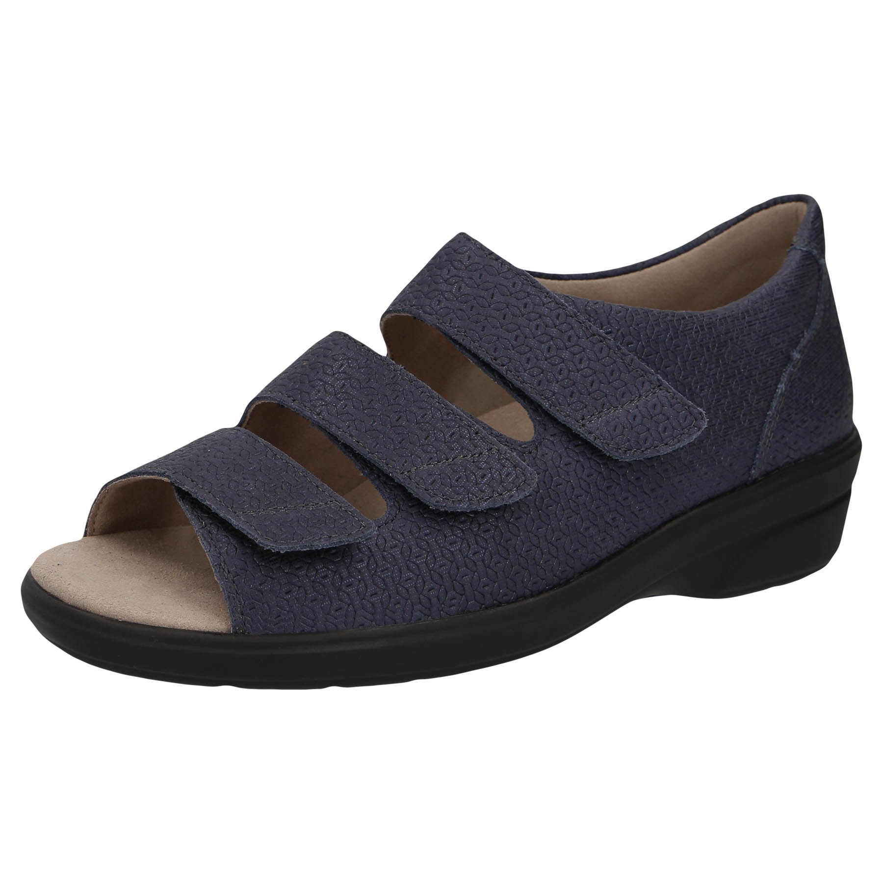 blaue sandale 3-4 ansicht