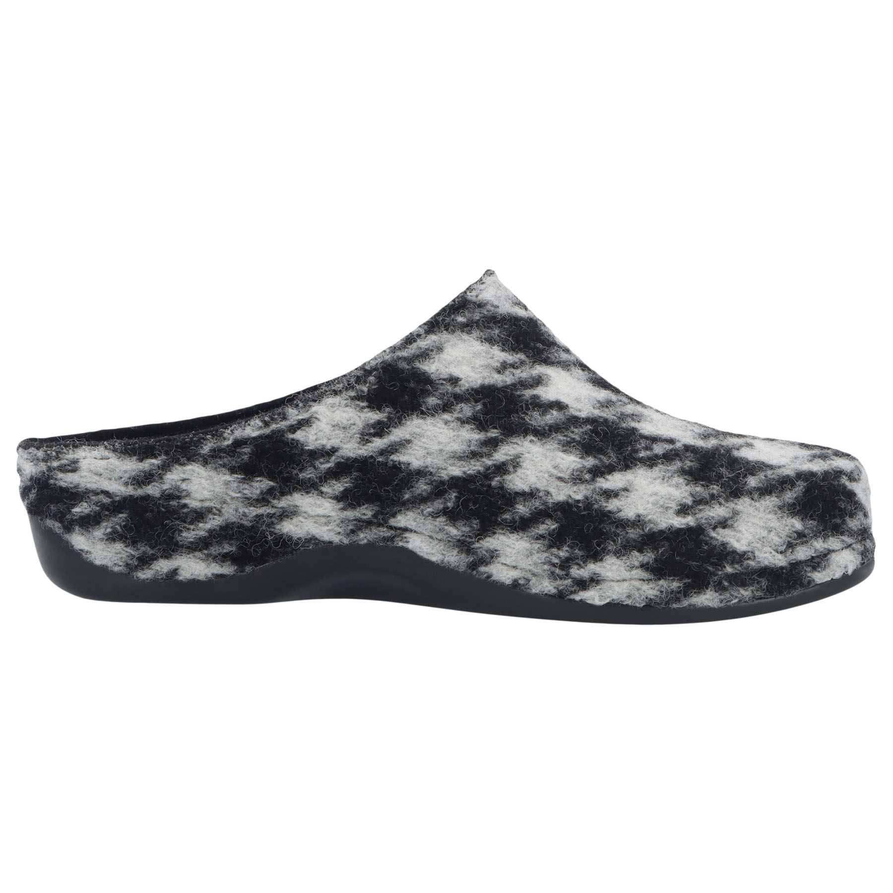 mehrfarbige hausschuhe seitenansicht rechts