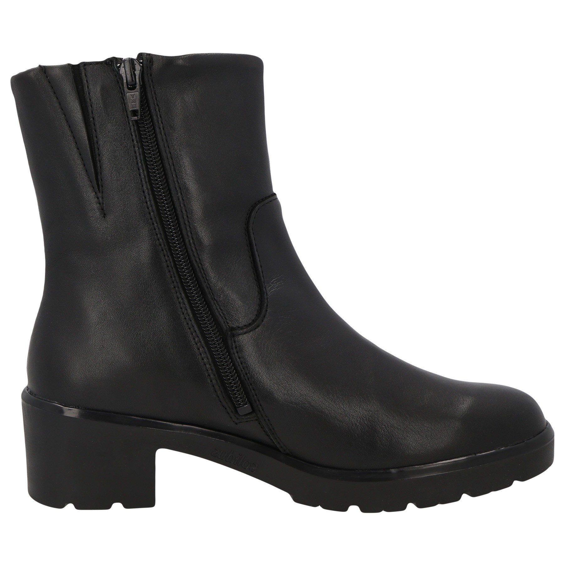 schwarze stiefel seitenansicht rechts