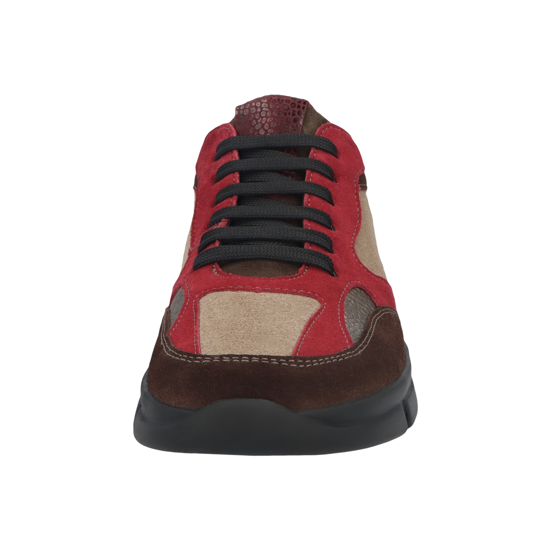 braune halbschuh vorderansicht