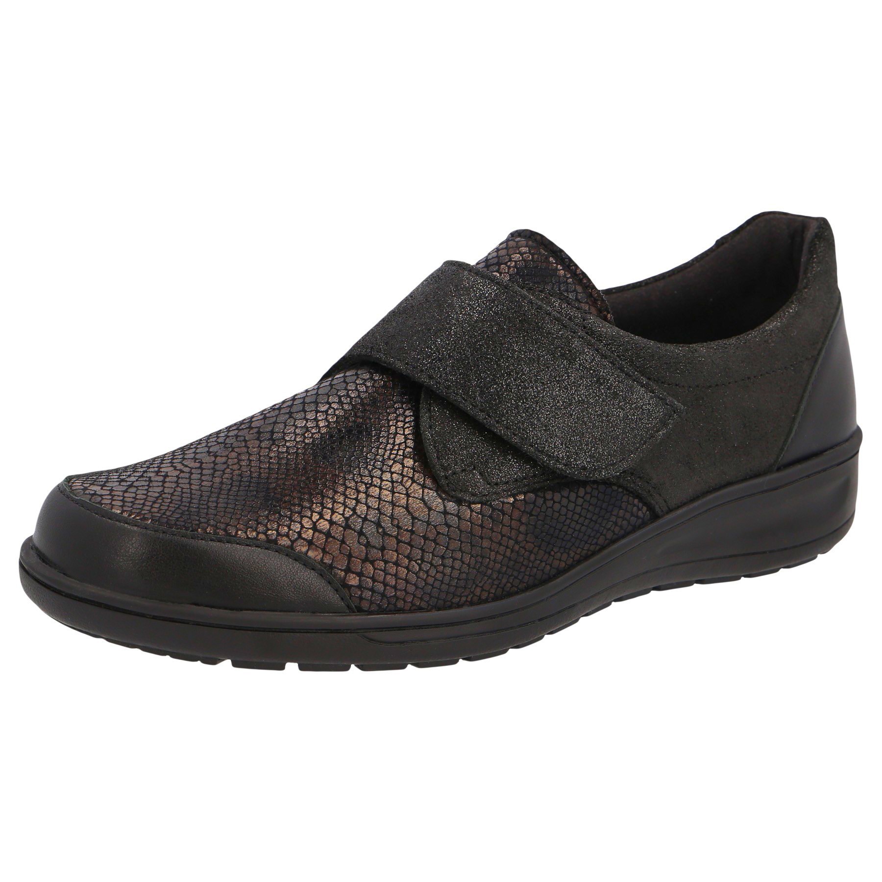 VITELLO/PYTHON FLEX/GLAMOUR schwarz