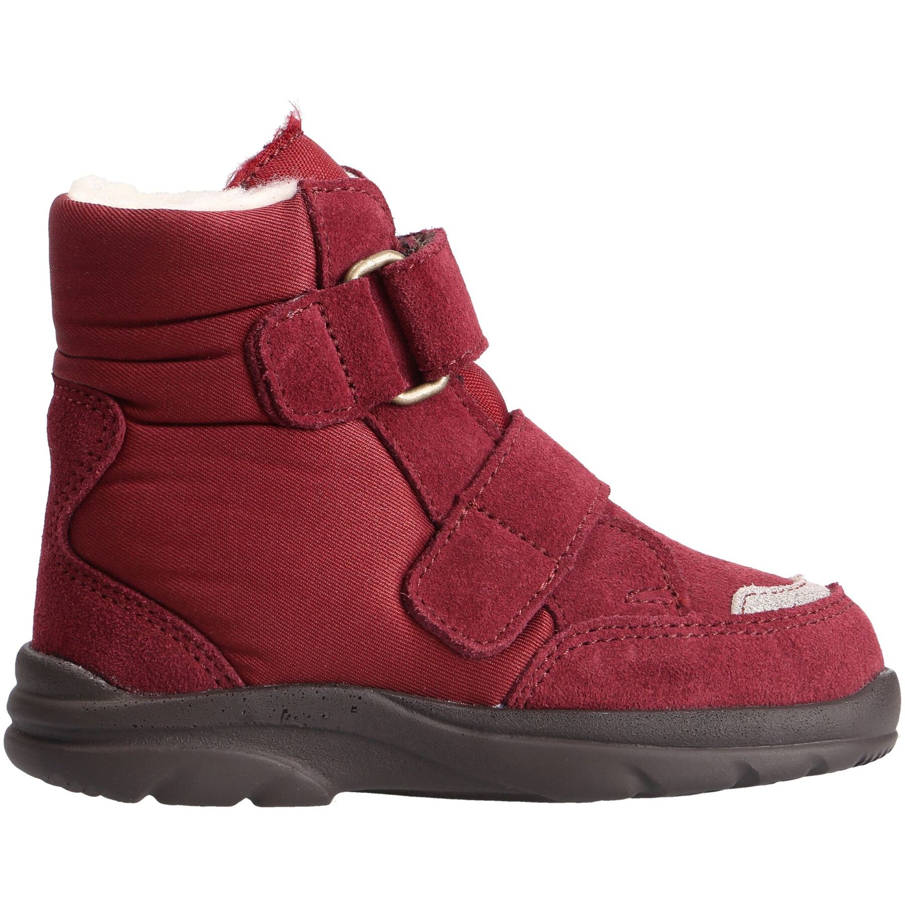 rote stiefeletten seitenansicht rechts