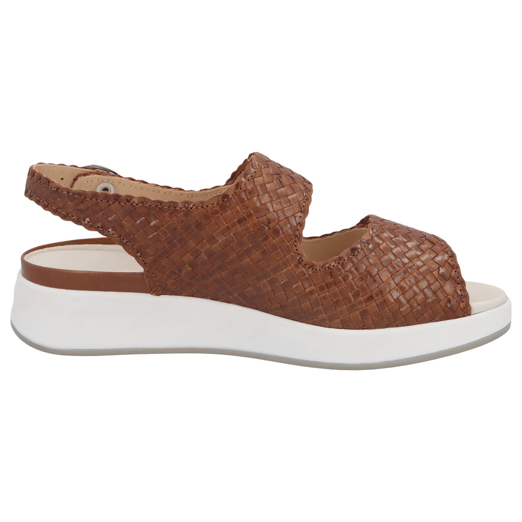 braune sandale seitenansicht rechts